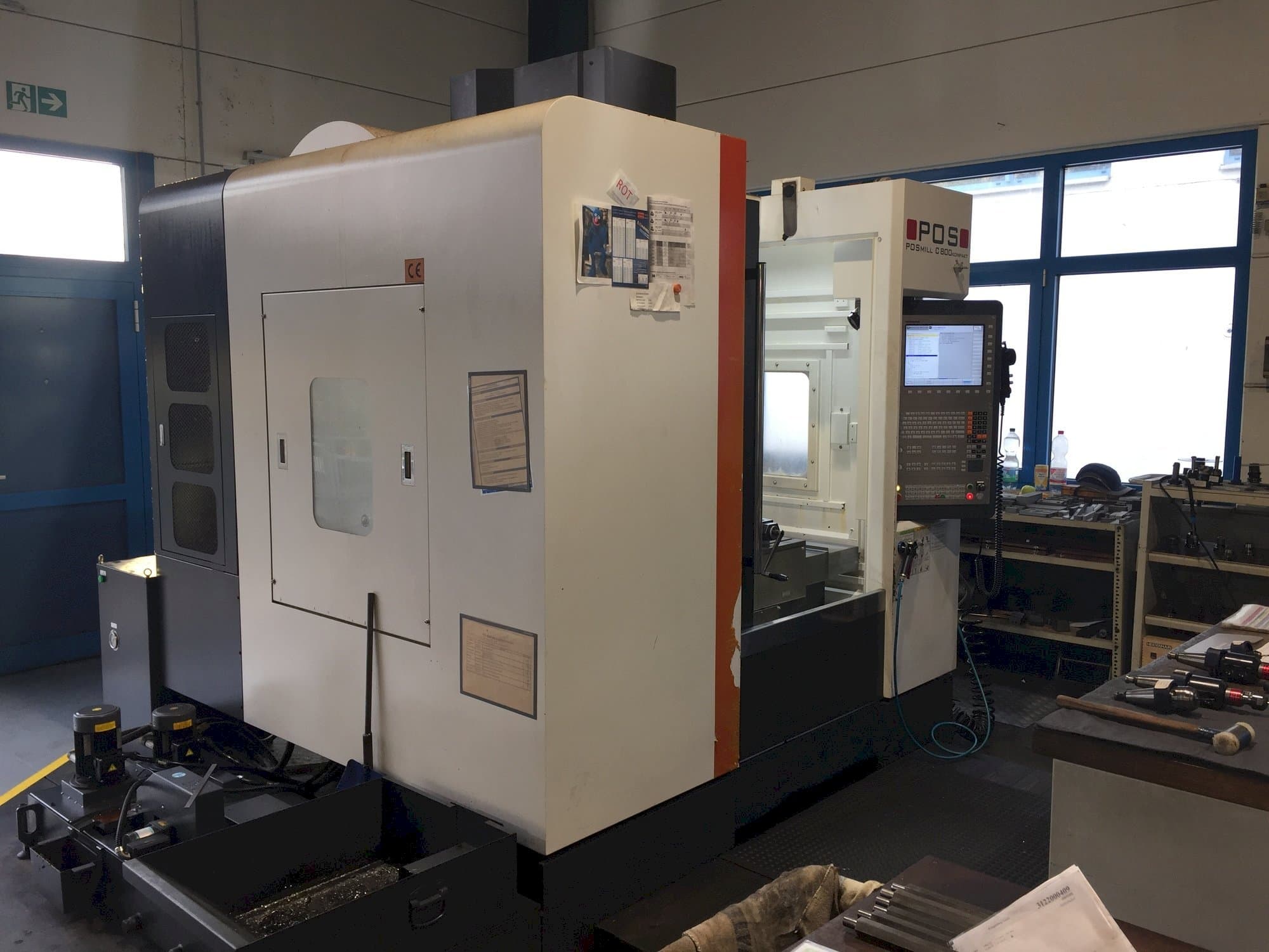 A POSmill C 800 Kompakt  gép elölnézete