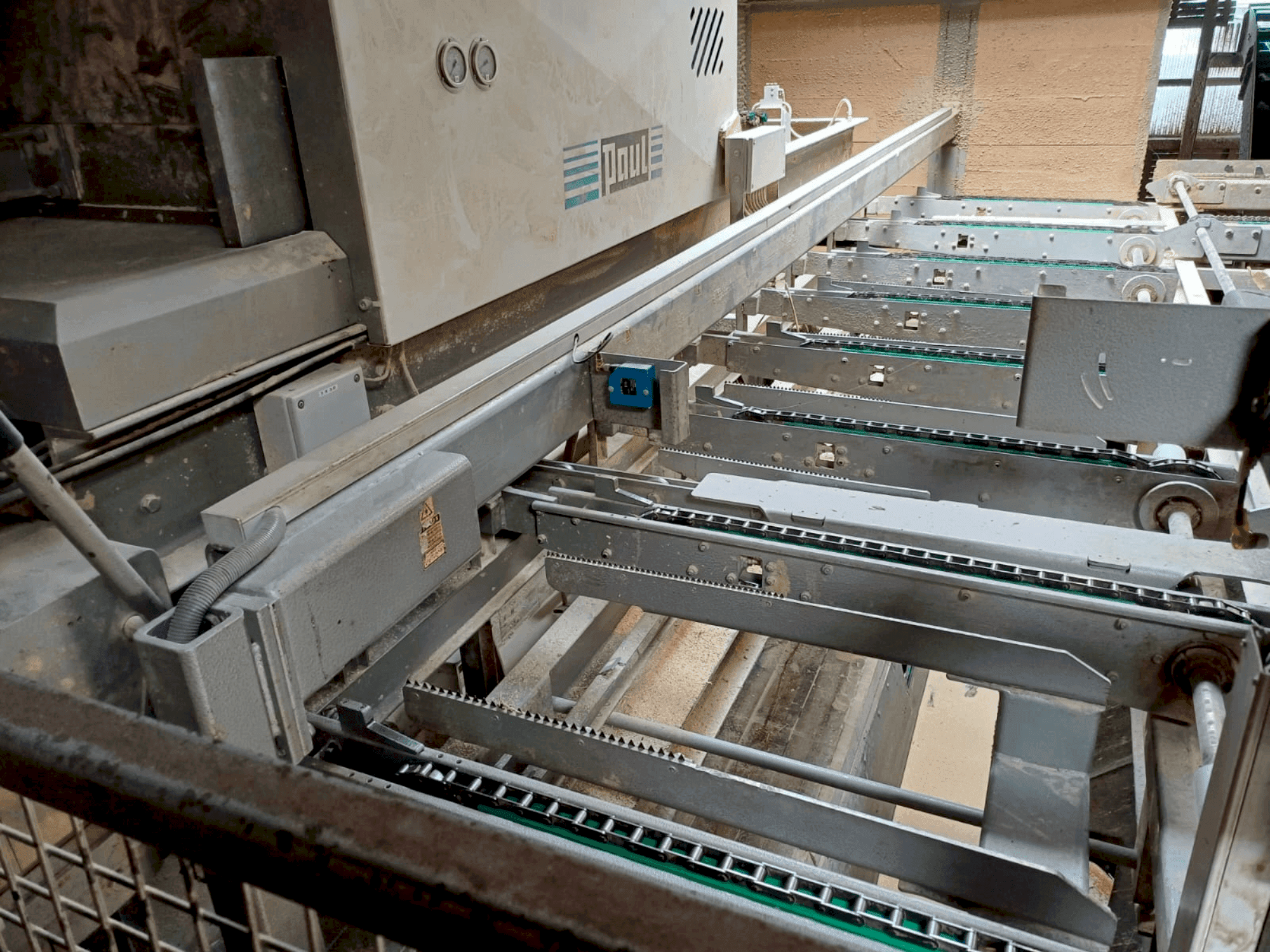 A Paul Reinhardt BK 1000  gép elölnézete