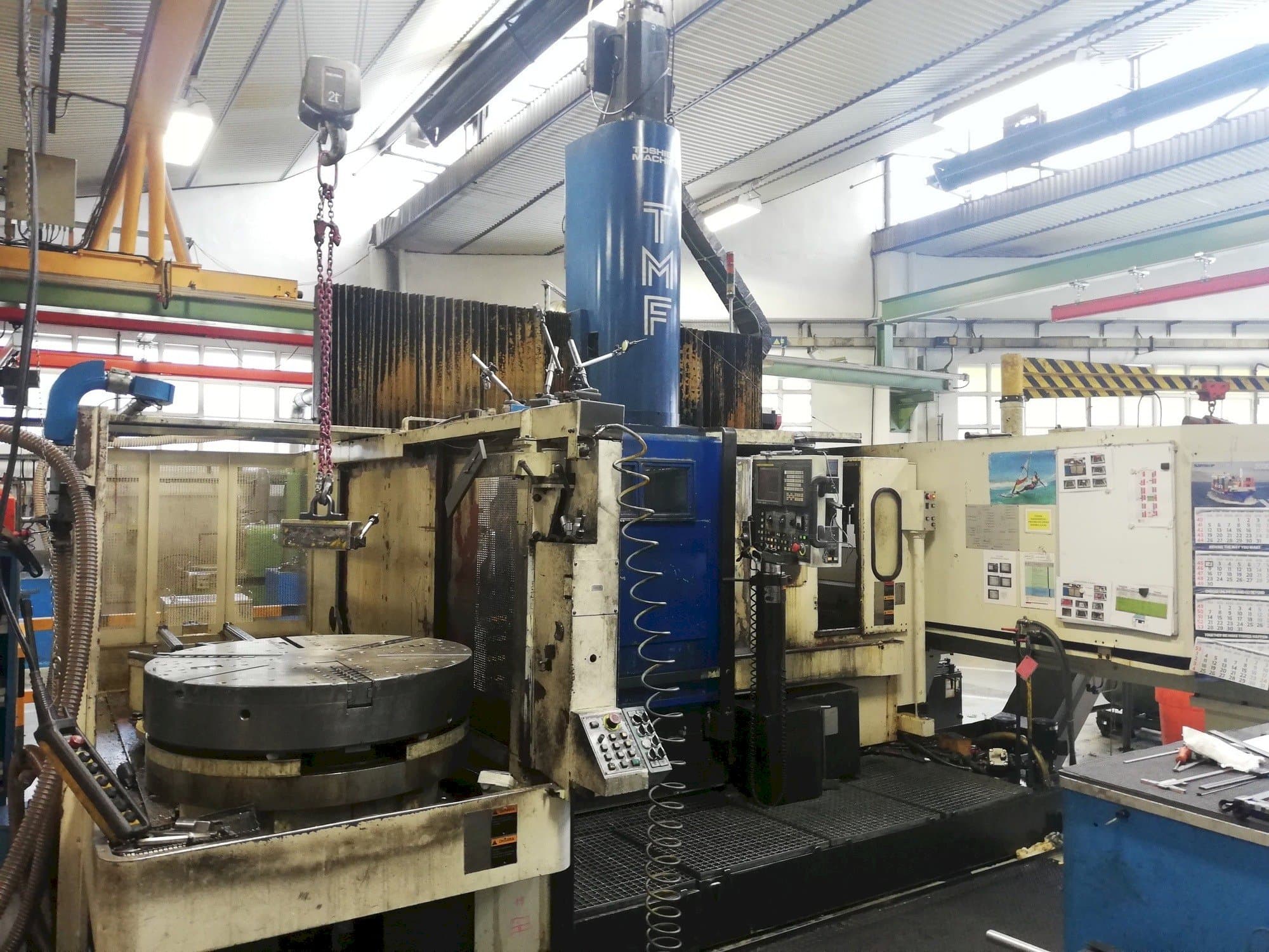 A Toshiba TMF-10  gép elölnézete