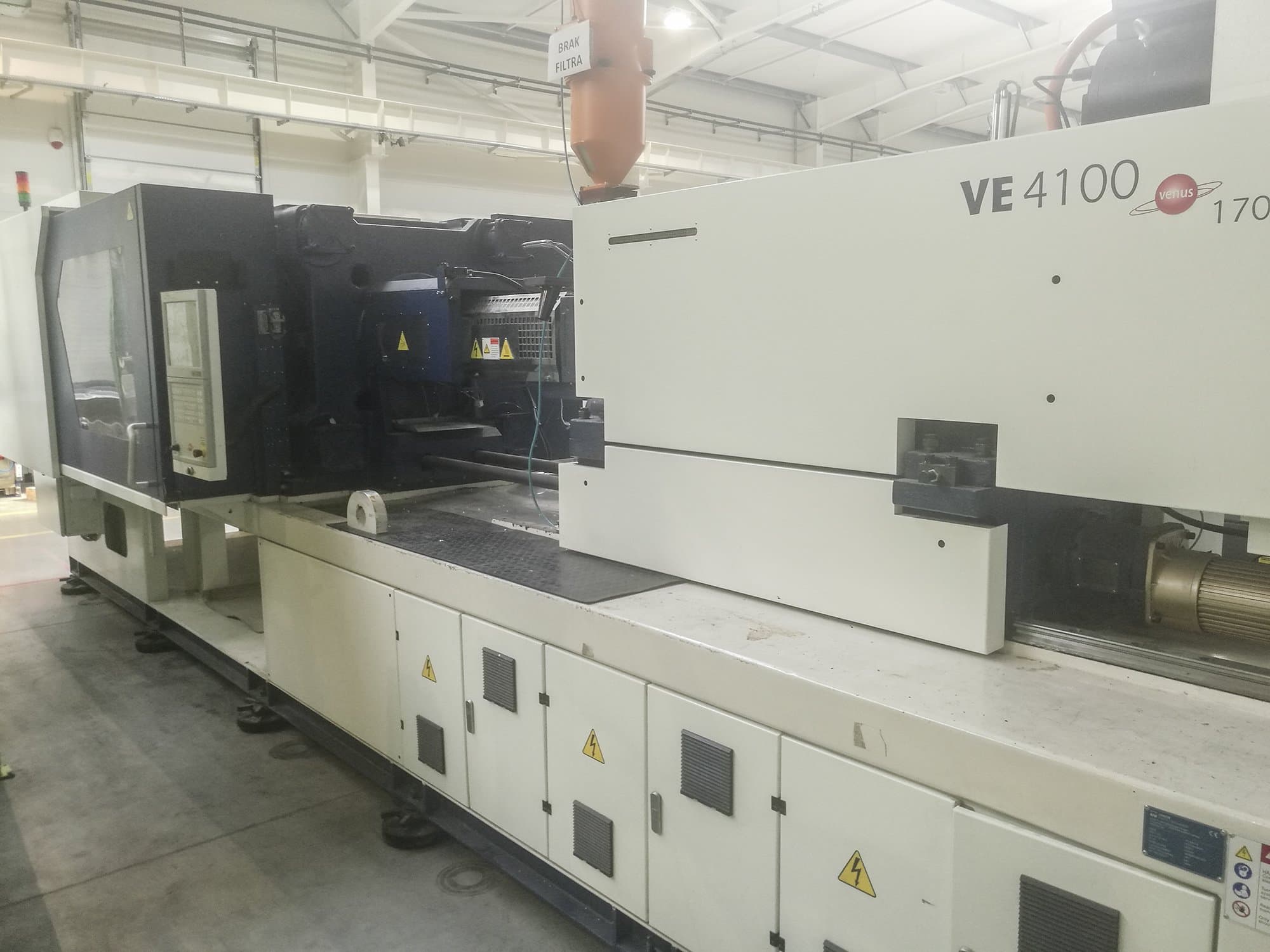 A Zhafir VE 4100/1700  gép jobb nézete