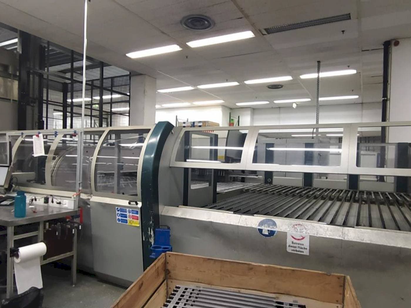 A Salvagnini P4  gép elölnézete