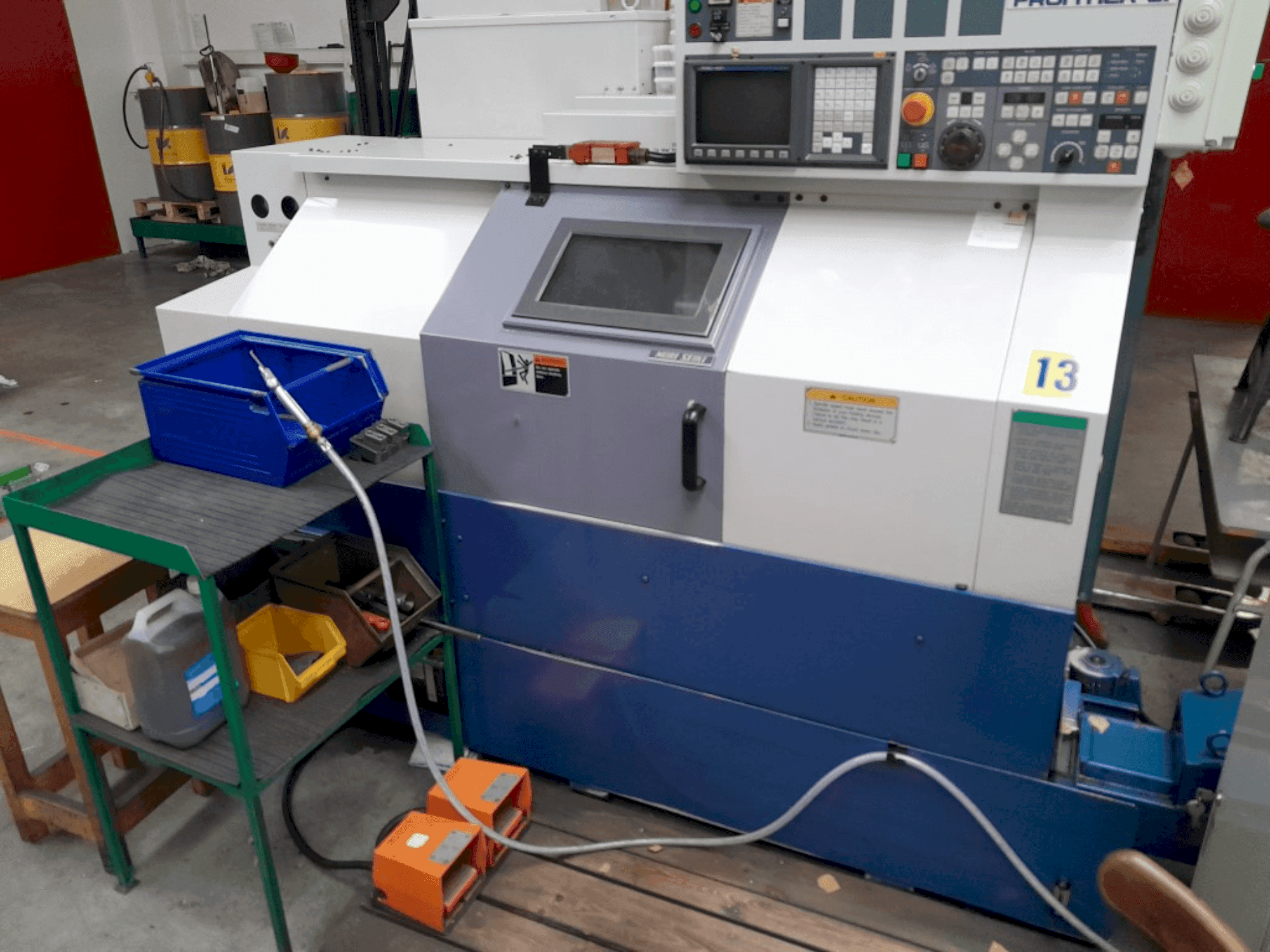 A MORI SEIKI Frontier L1 (1998)  gép elölnézete