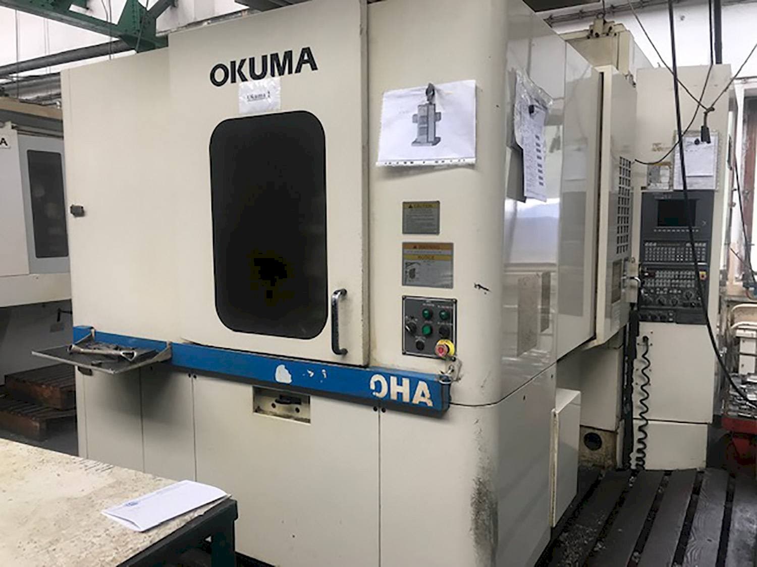 A Okuma MX-40HA  gép elölnézete