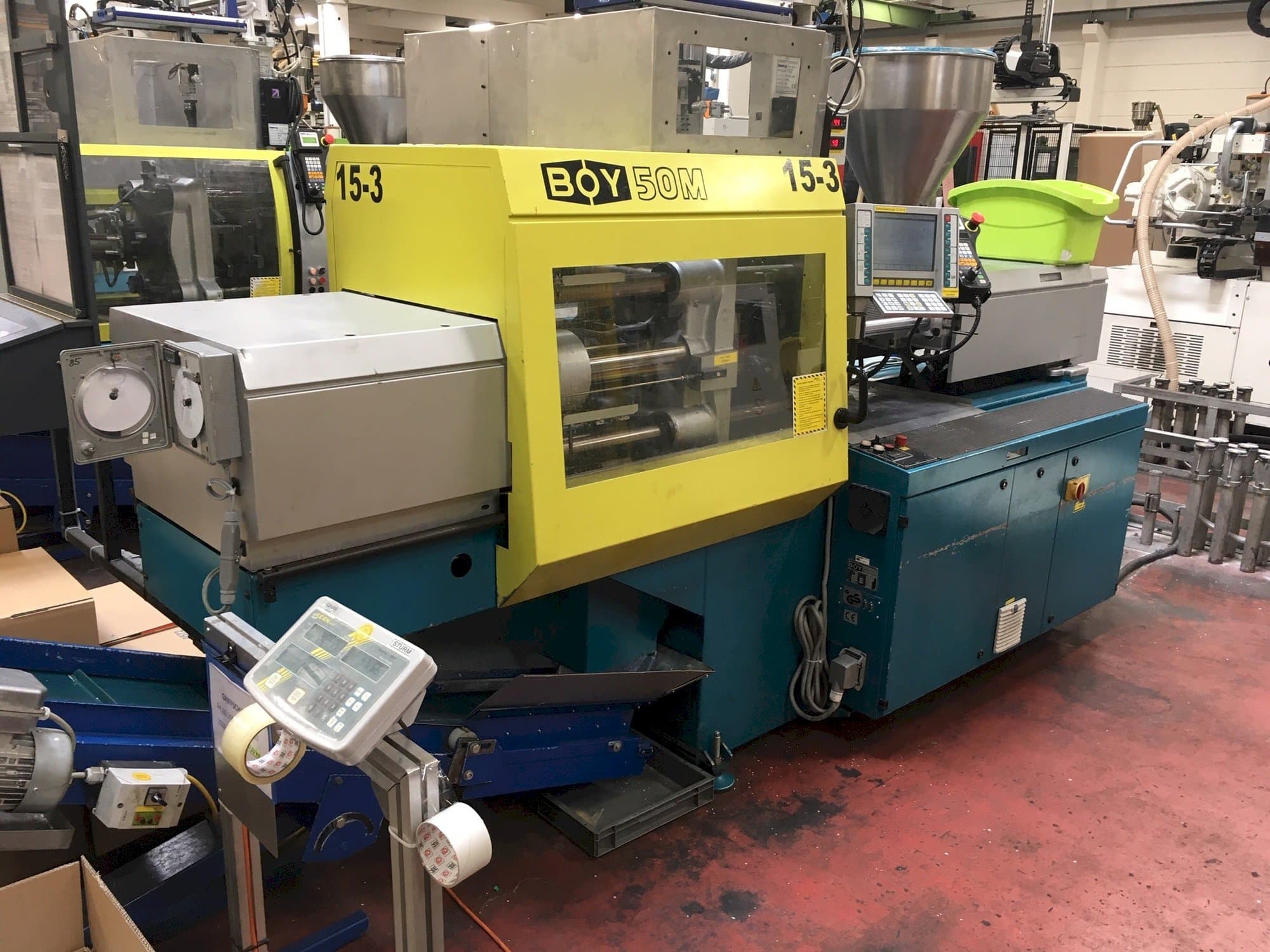 A Dr. Boy 50M  gép elölnézete