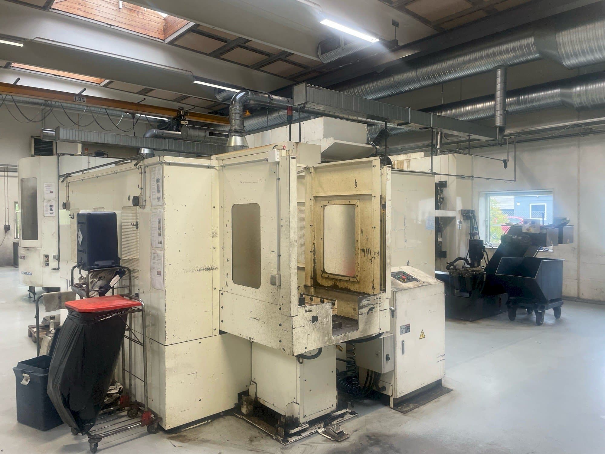 A Niigata SPN 50  gép elölnézete