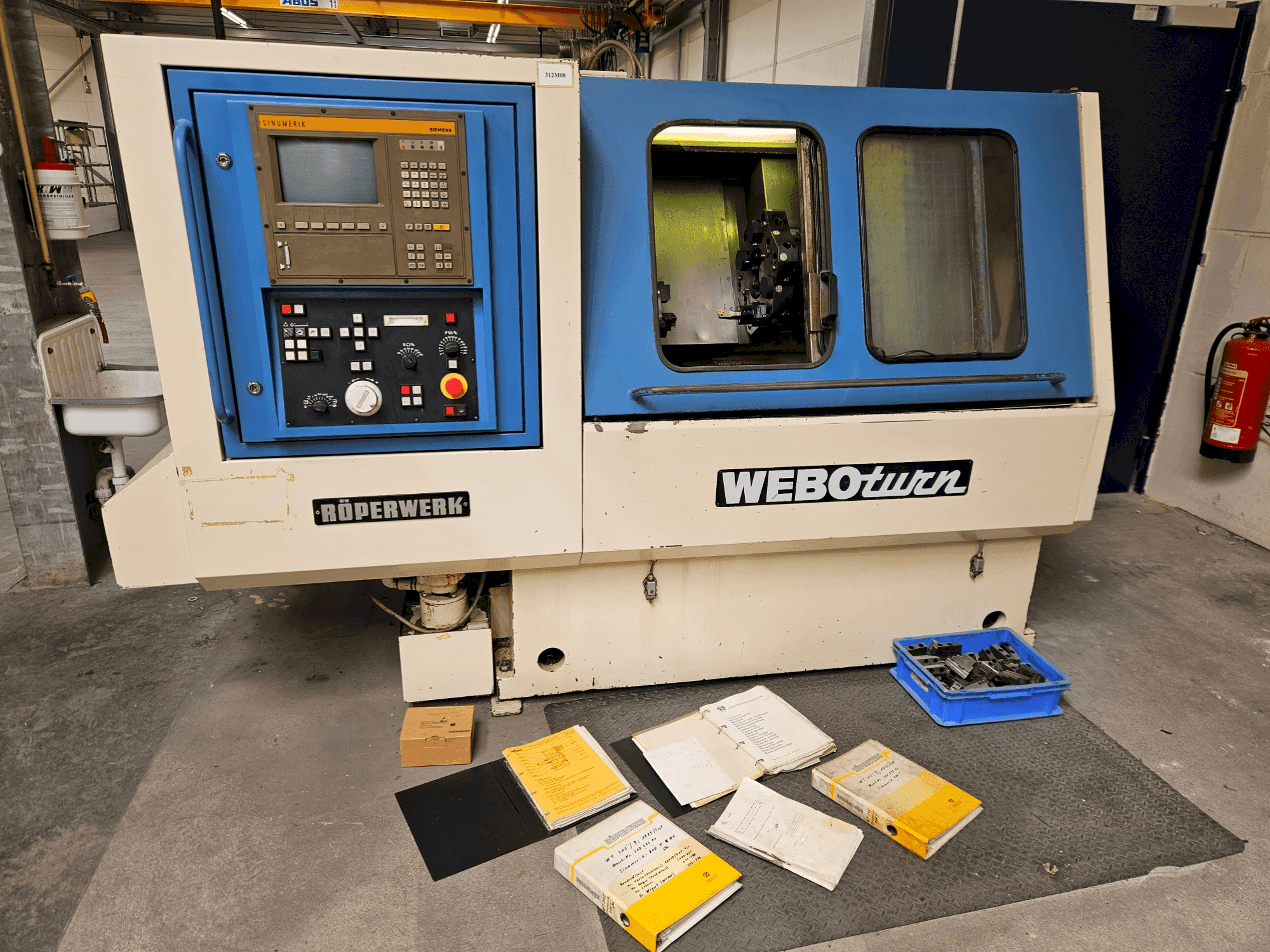 A ROEPERWERK WEBOturn 400  gép elölnézete