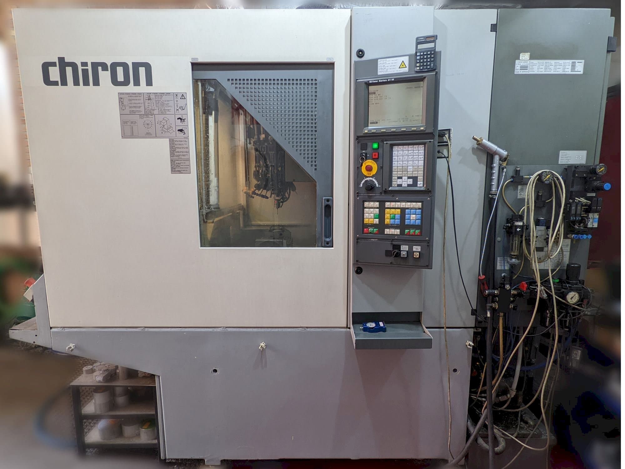 A CHIRON Fz 08w  gép elölnézete