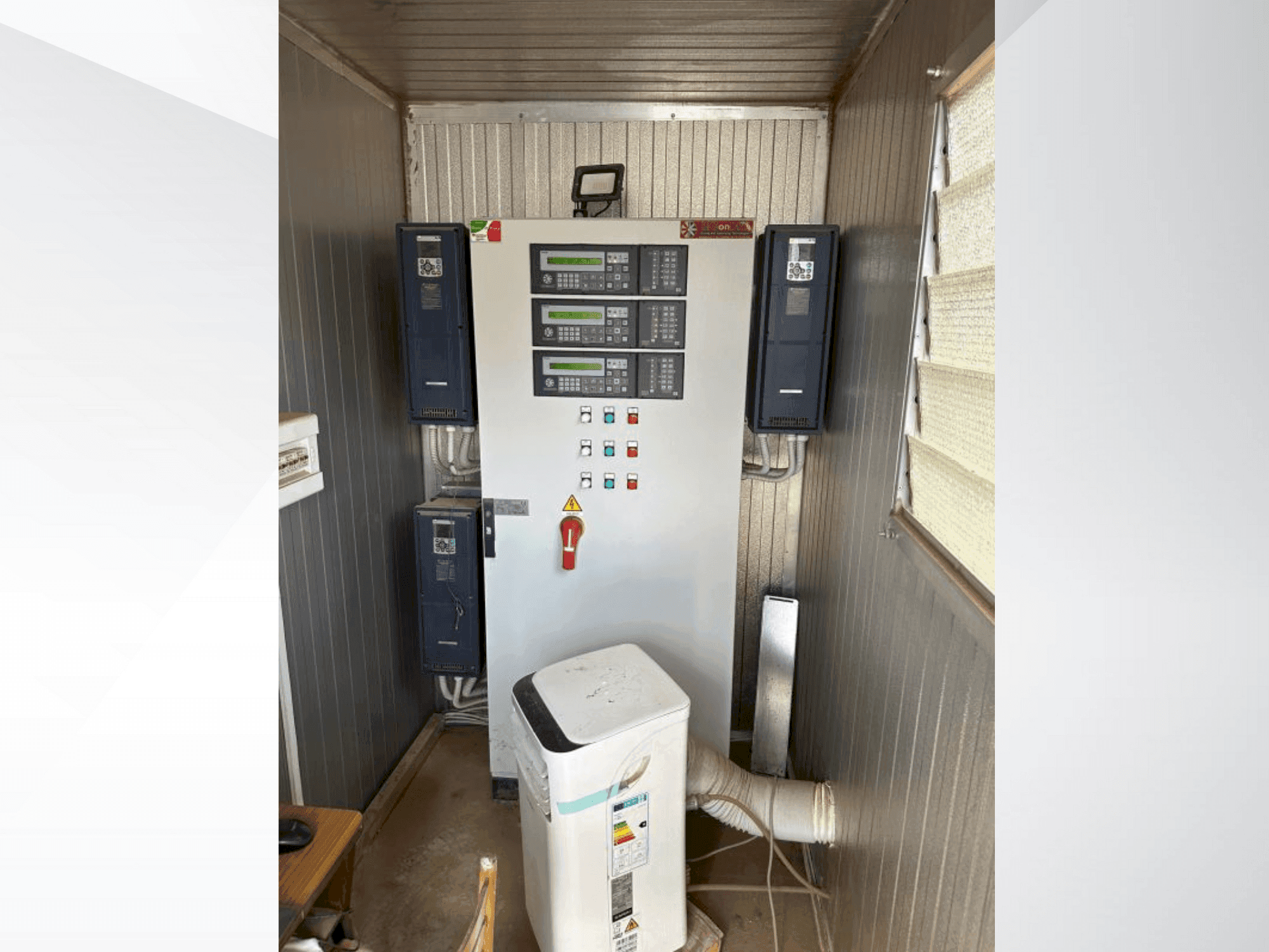 A BIGonDRY LEM 96.73.41  gép elölnézete