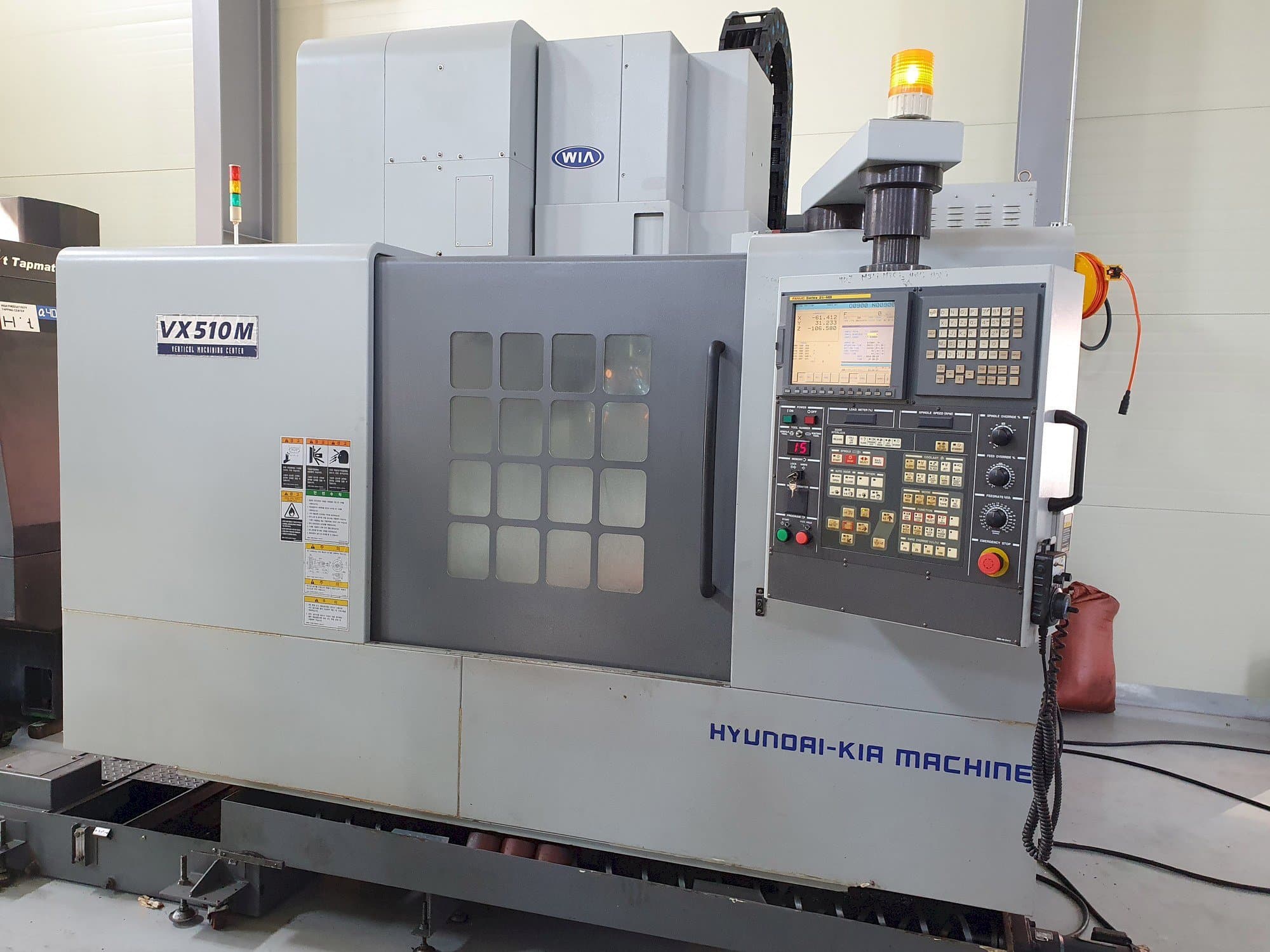 A Hyundai Kia VX510M  gép elölnézete