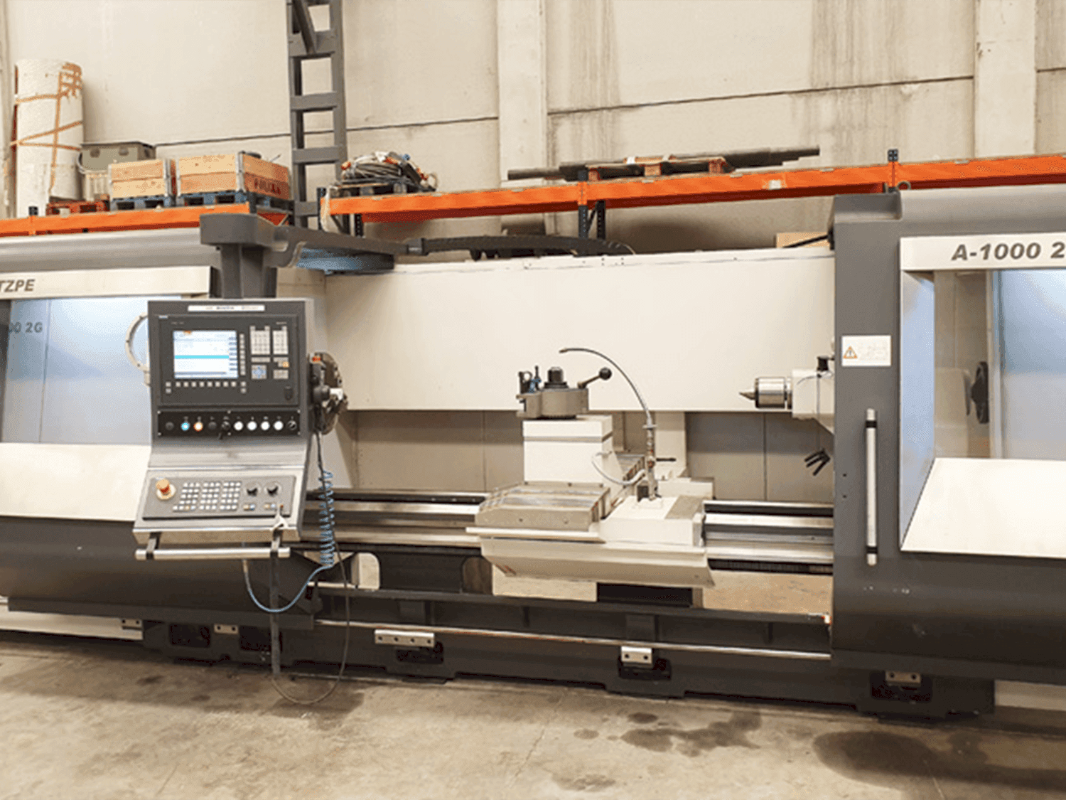 A Gurutzpe A-1000 2G  gép elölnézete