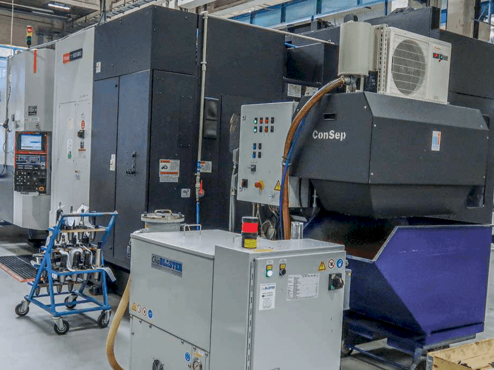 A Mazak NEXUS HCN 6000 II  gép elölnézete