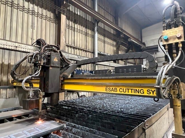 A ESAB SXE-P14500 SUPRAREX  gép elölnézete