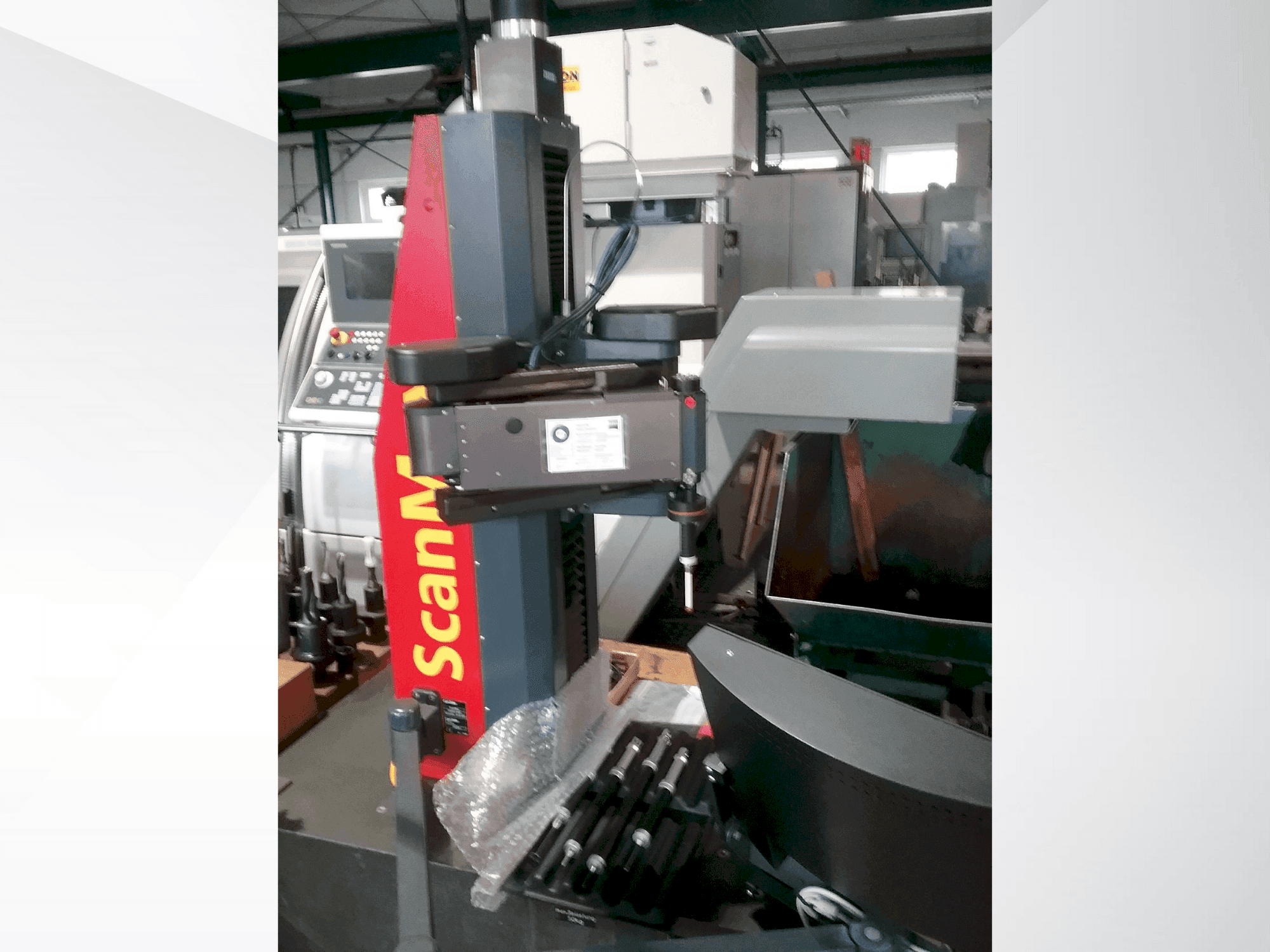 A ZEISS ScanMax  gép elölnézete