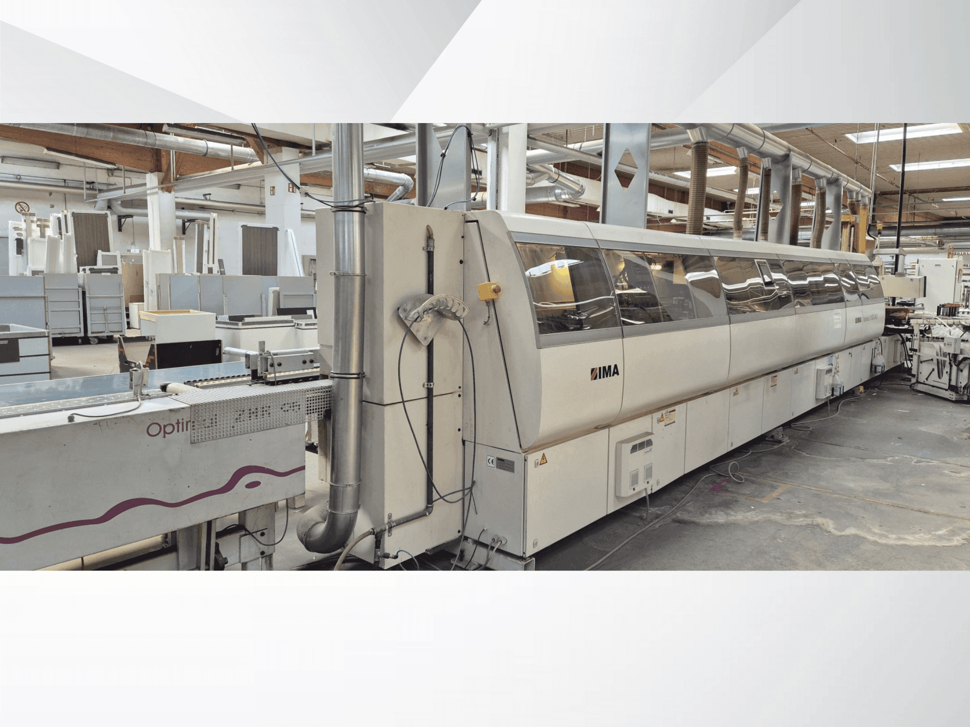 A IMA Novimat Systems I/R75/1000  gép elölnézete
