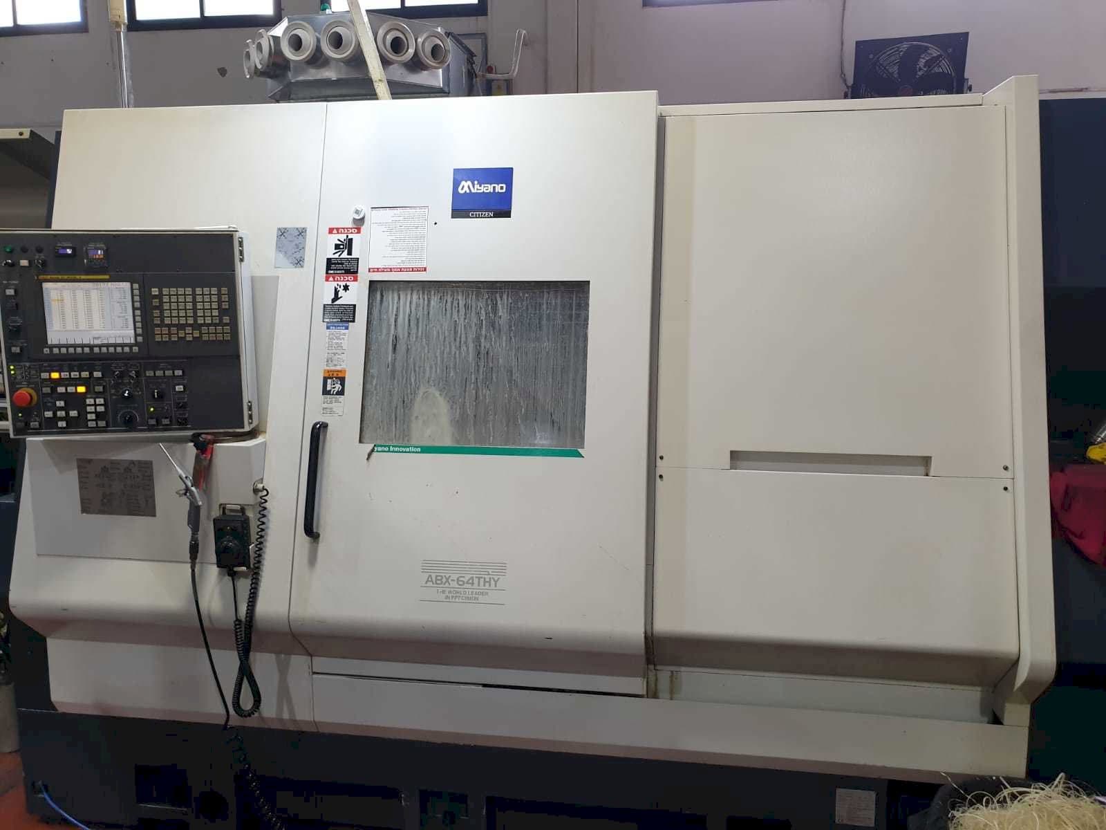 A Miyano ABX-64THY  gép elölnézete