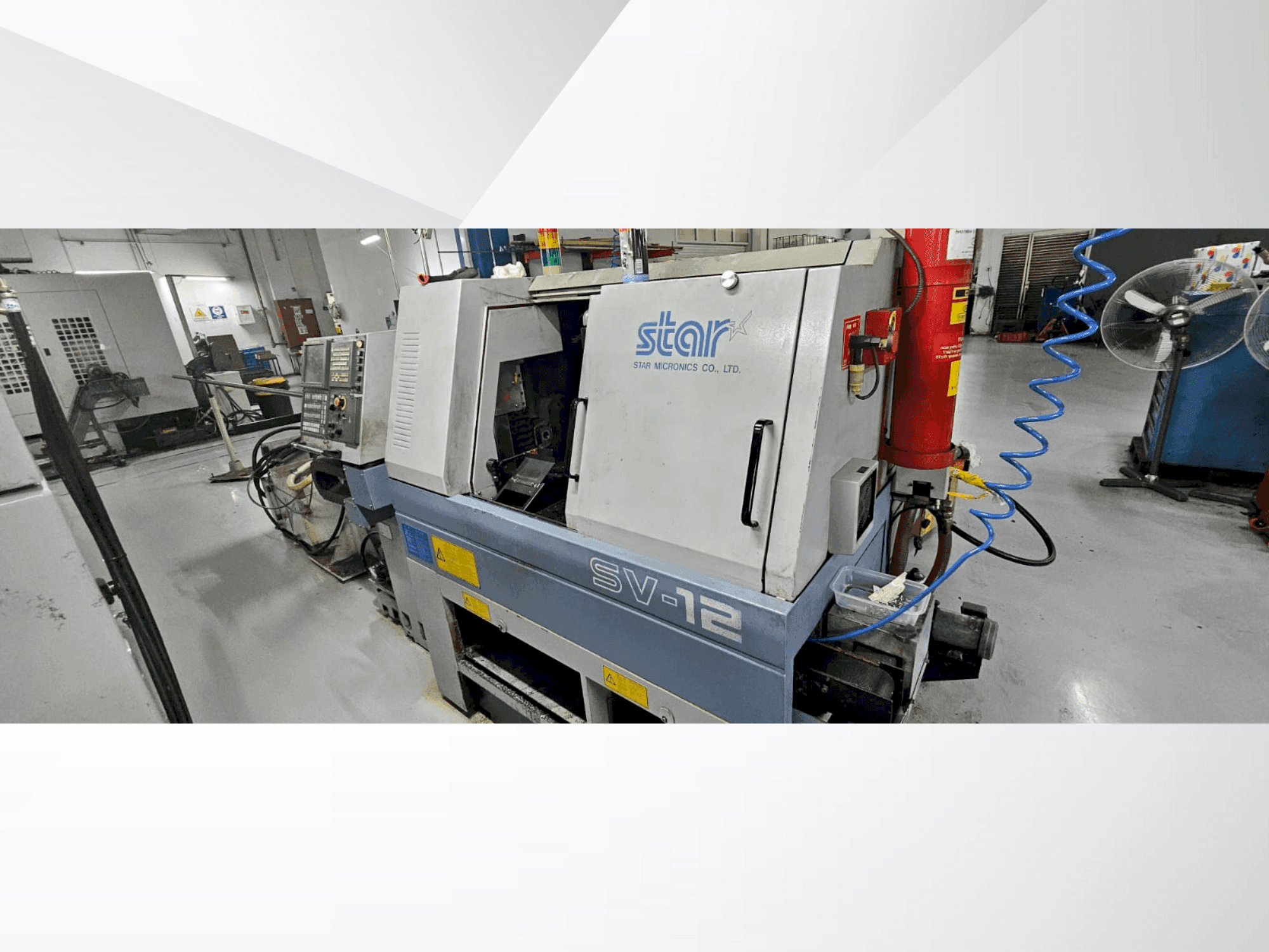 A Star SV-12  gép elölnézete