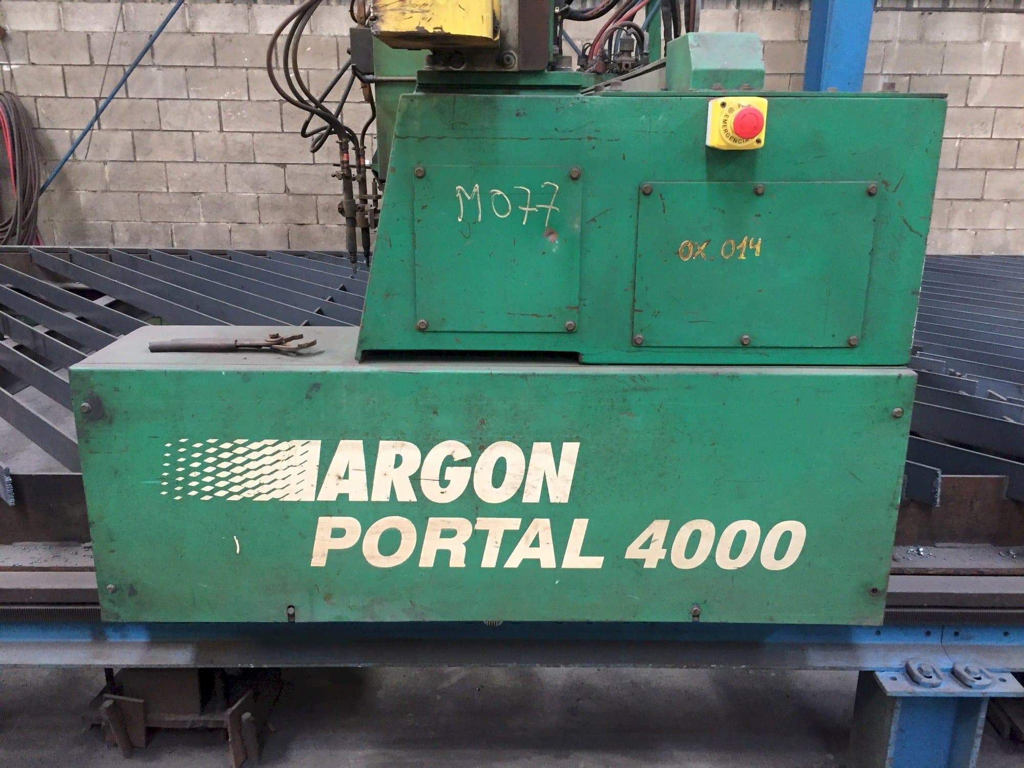 A ARGON PORTAL 4000  gép elölnézete
