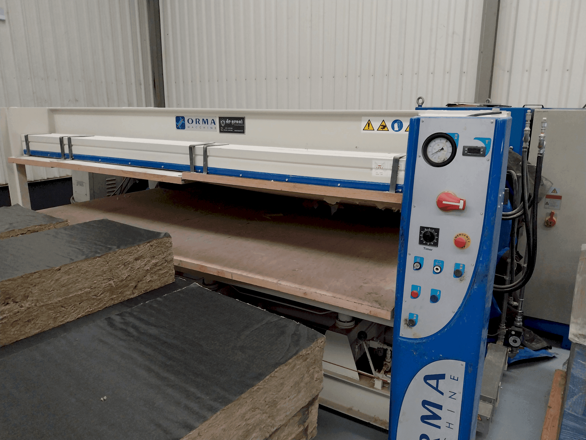 A ORMA C/6 30/13 AS-BA (2009)  gép elölnézete