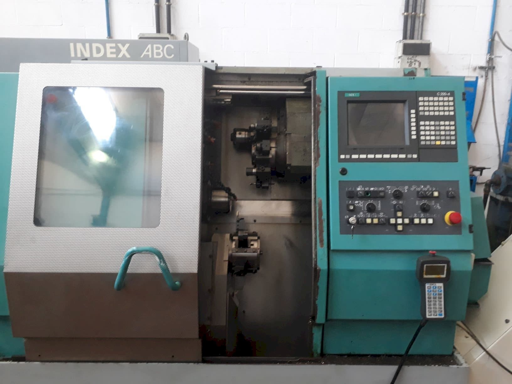 A Index ABC  gép elölnézete