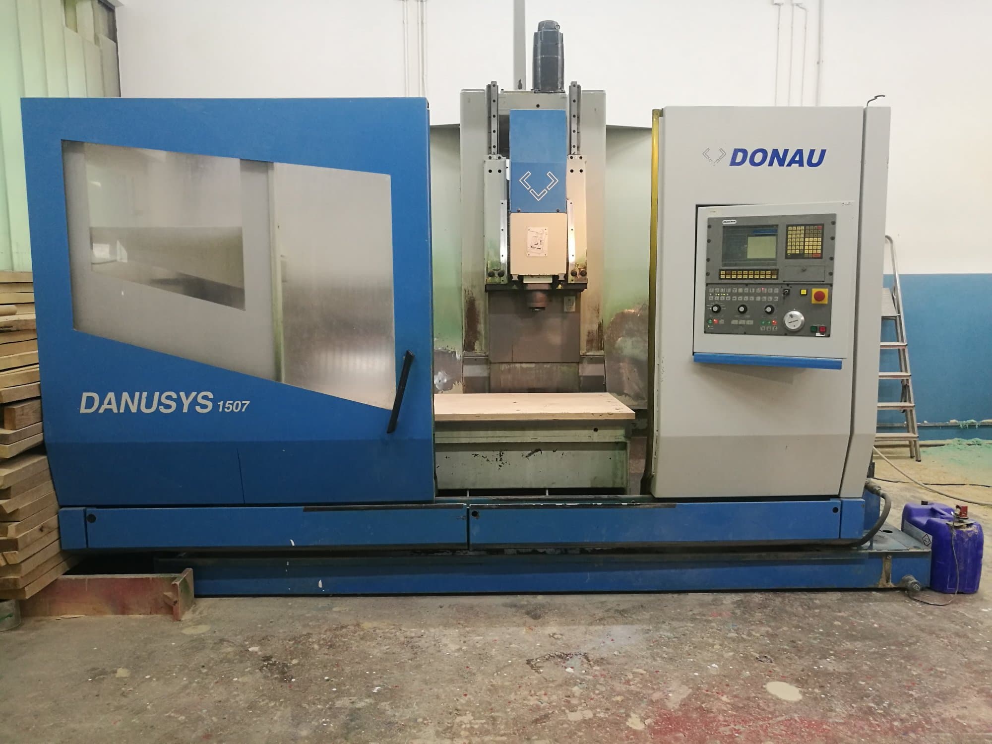 A DONAU DANUSYS 1507  gép elölnézete