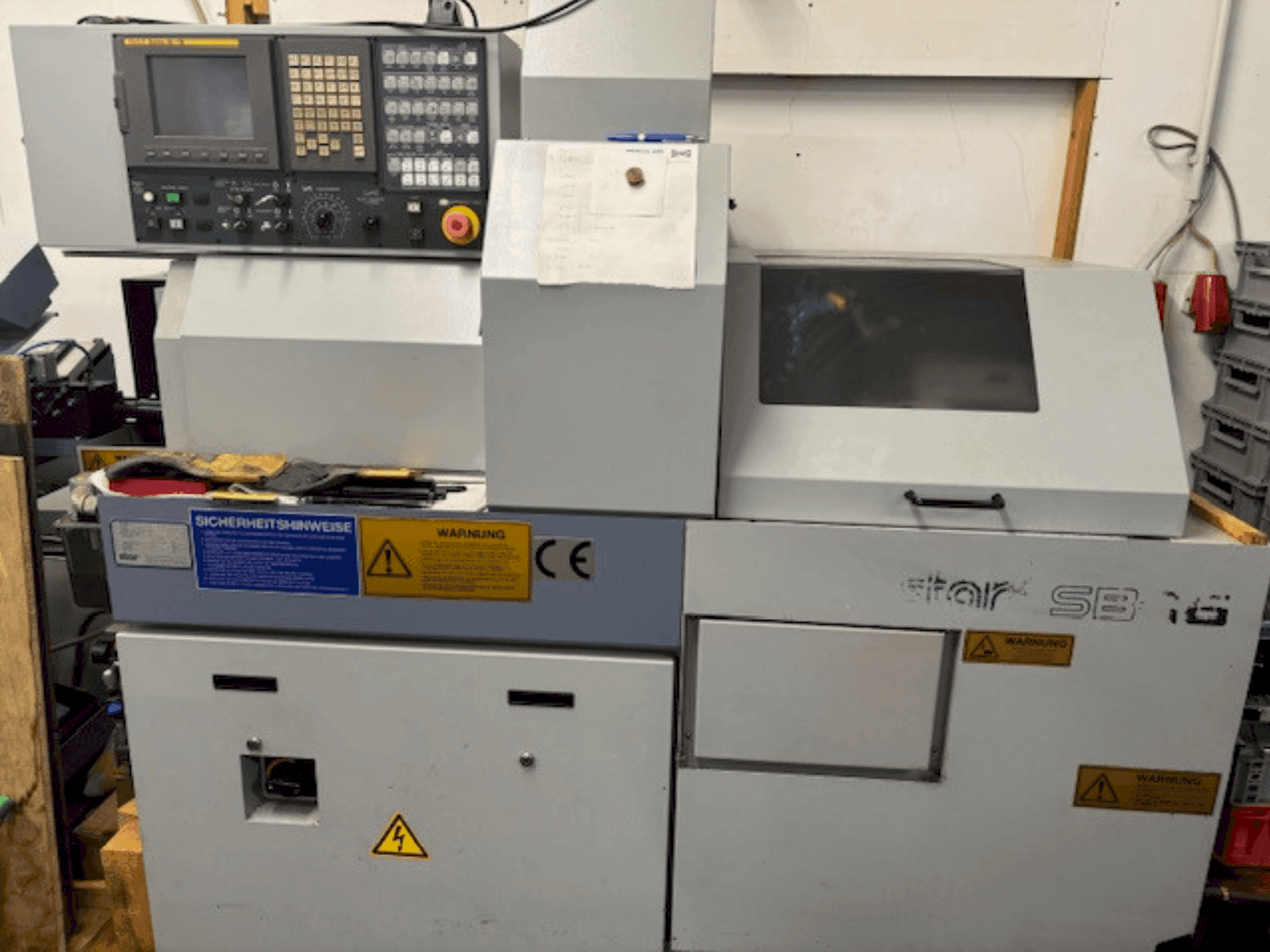 A Star SB-16  gép elölnézete