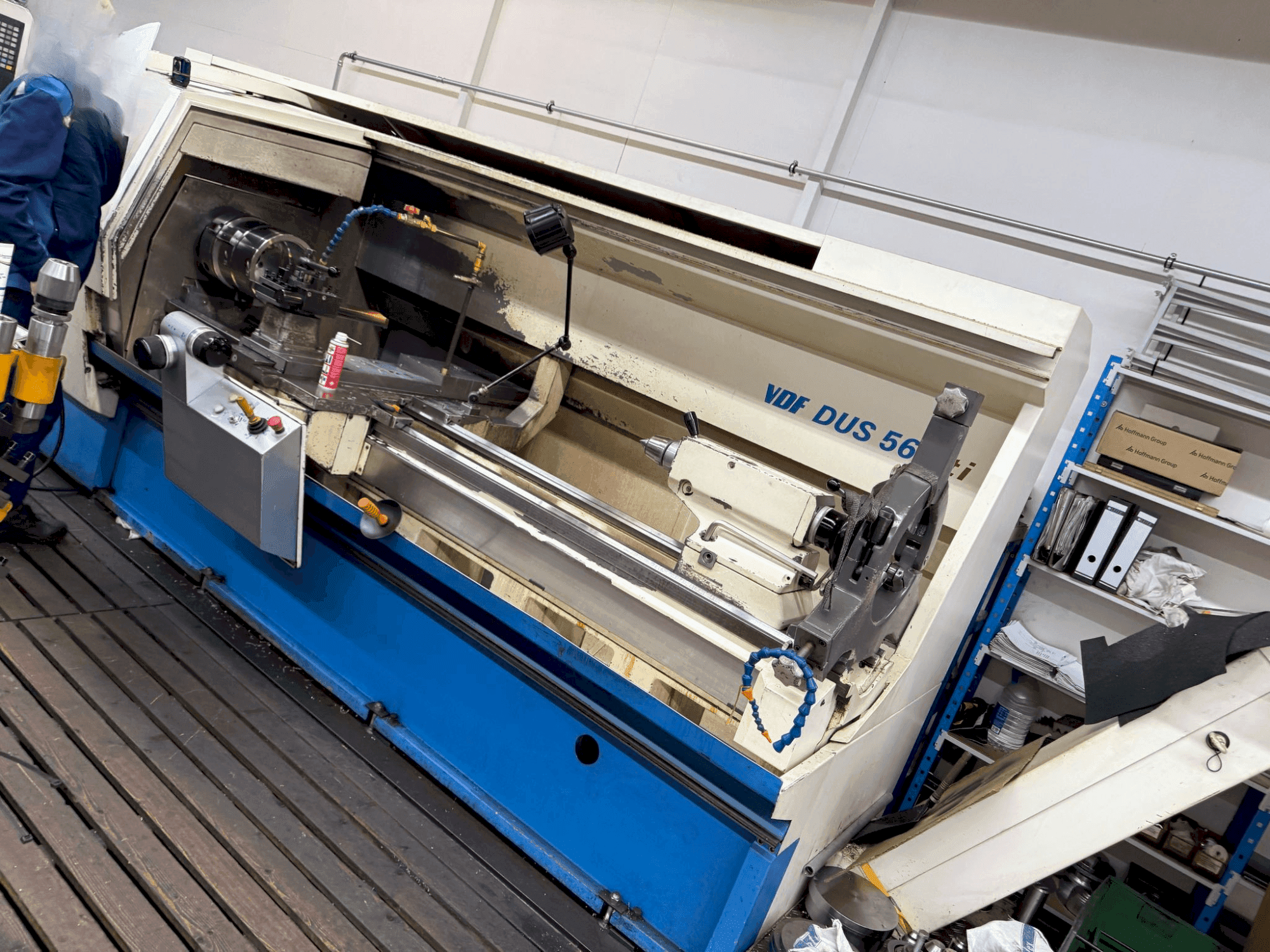 A BOEHRINGER VDF DUS 560 ti  gép elölnézete