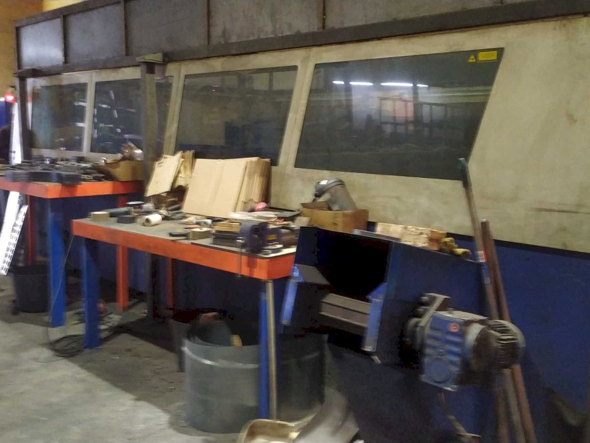 A Trumpf Trumatic L 4050  gép elölnézete