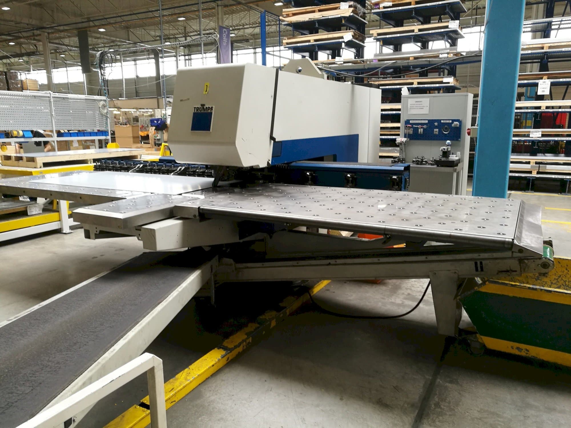 A Trumpf Trumatic 500  gép elölnézete