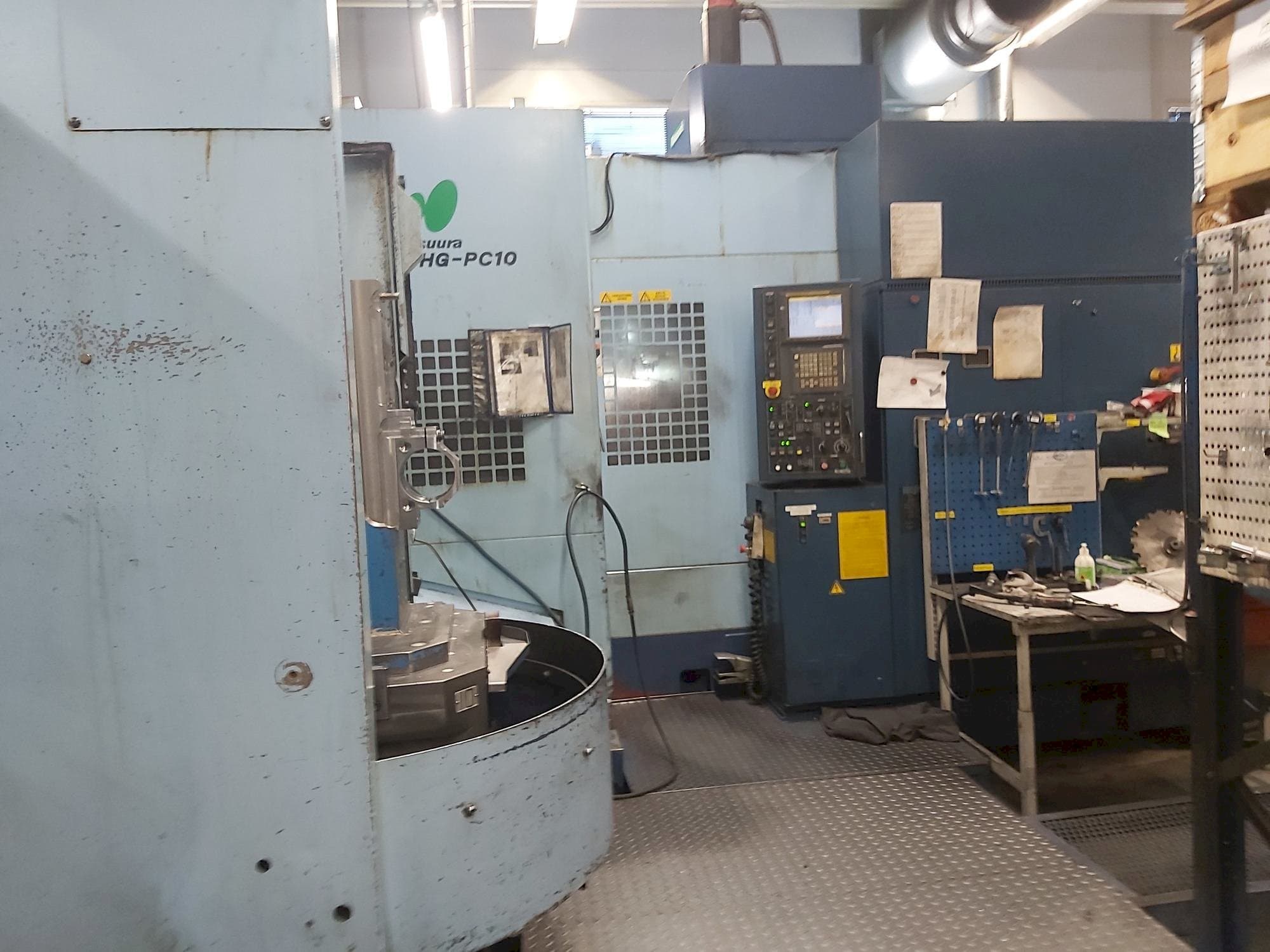 A Matsuura MC-900HG  gép elölnézete