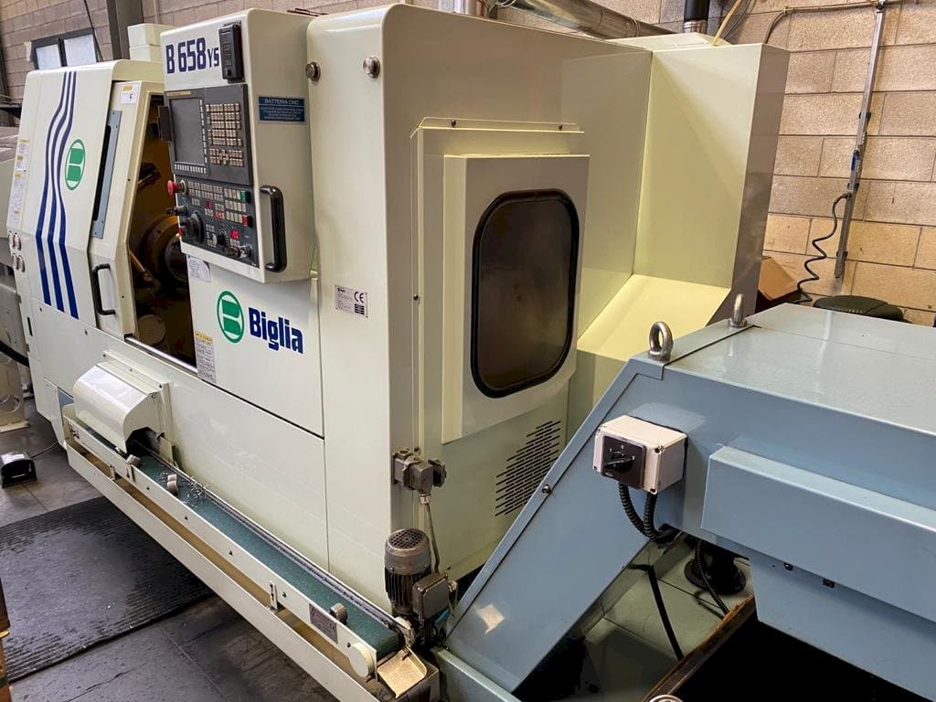 A Biglia B658 YS  gép oldalnézete