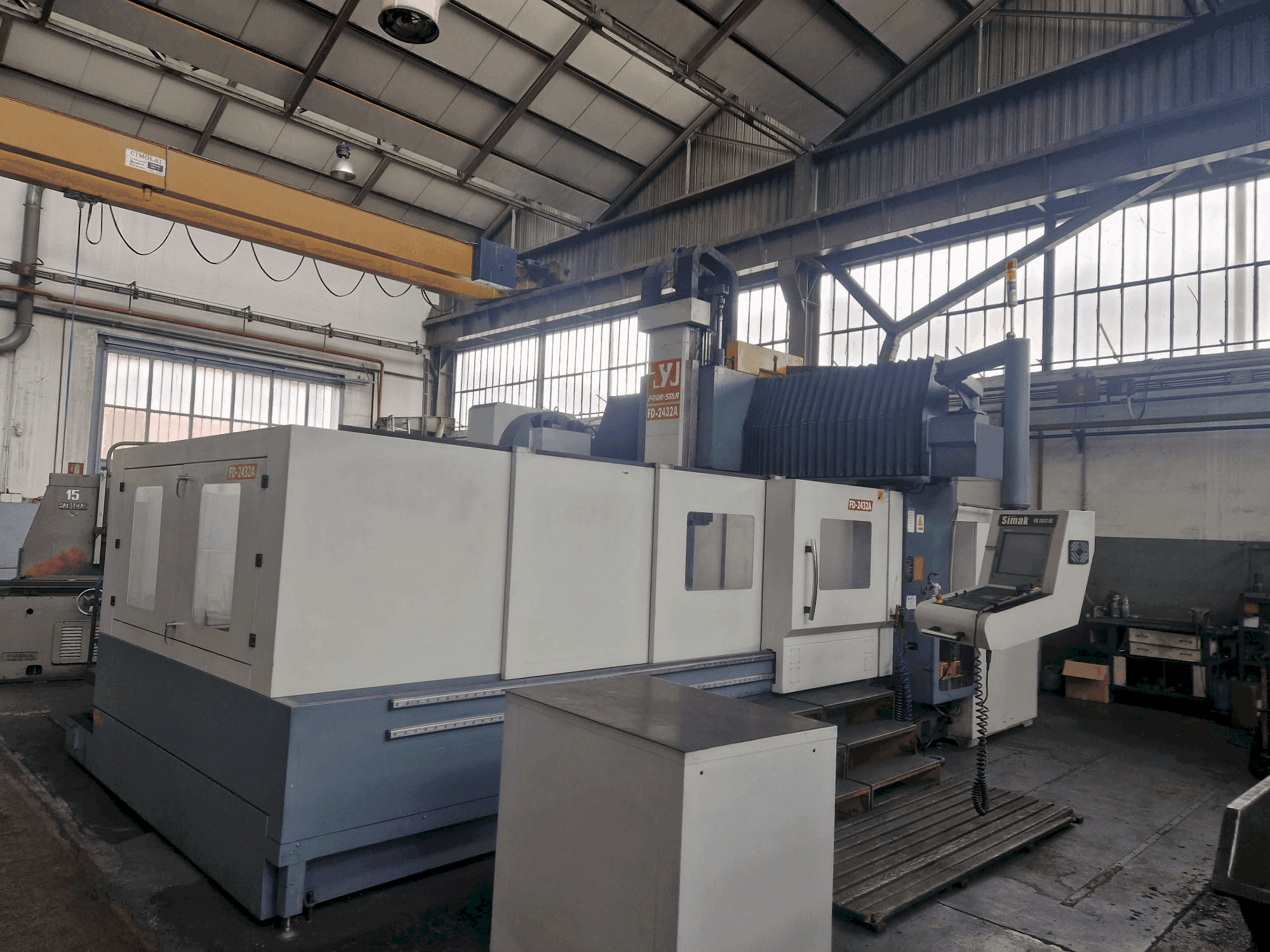 A VESTA FD2432A HE  gép elölnézete