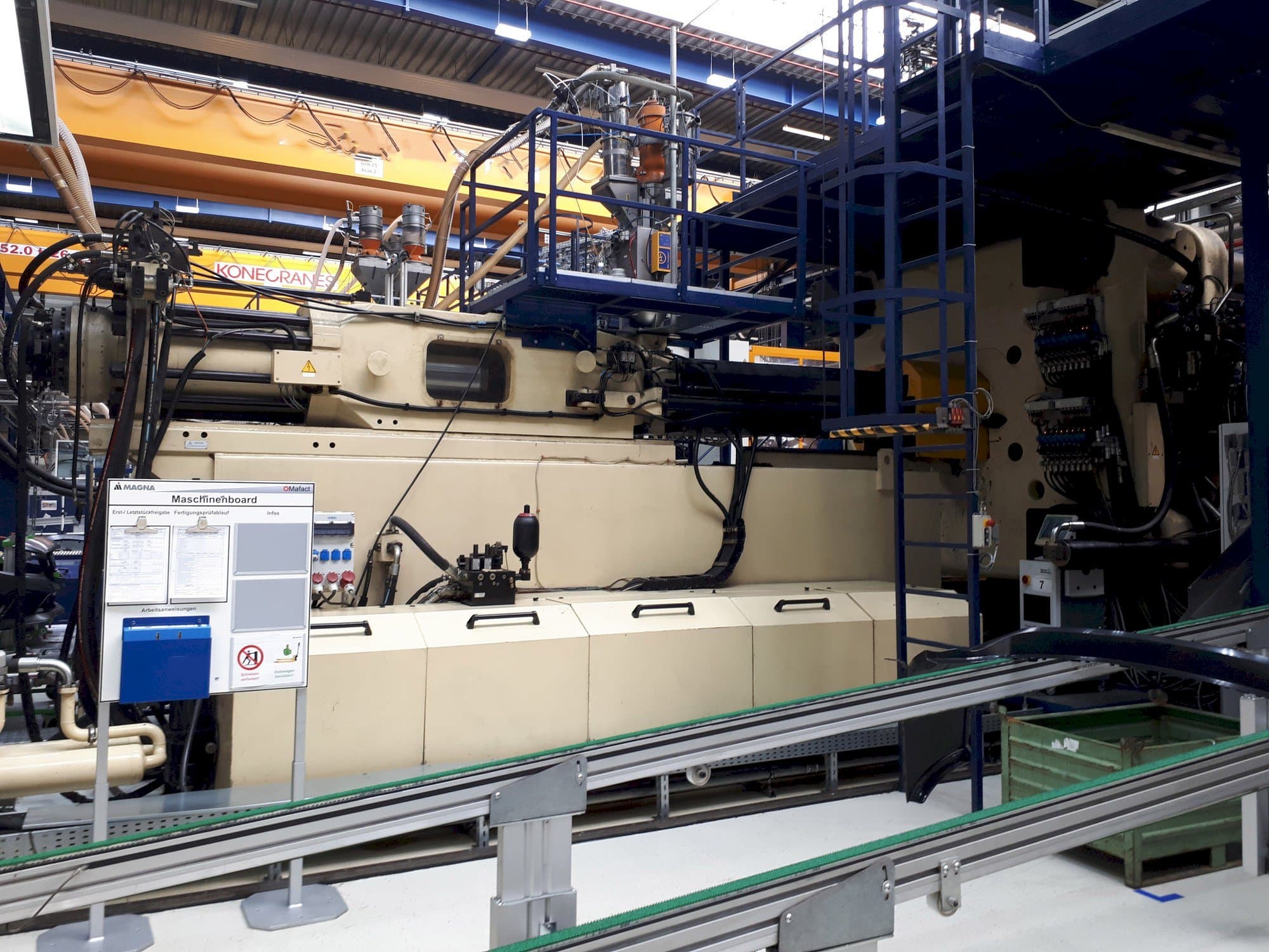 A Husky SGM 3650  gép elölnézete