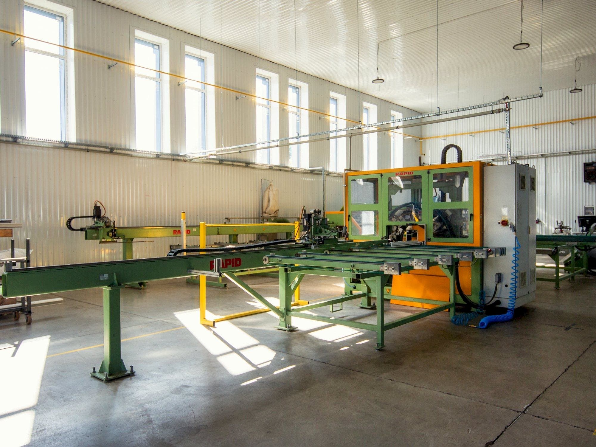 A RAPID MFC EVOLUTION II  gép elölnézete