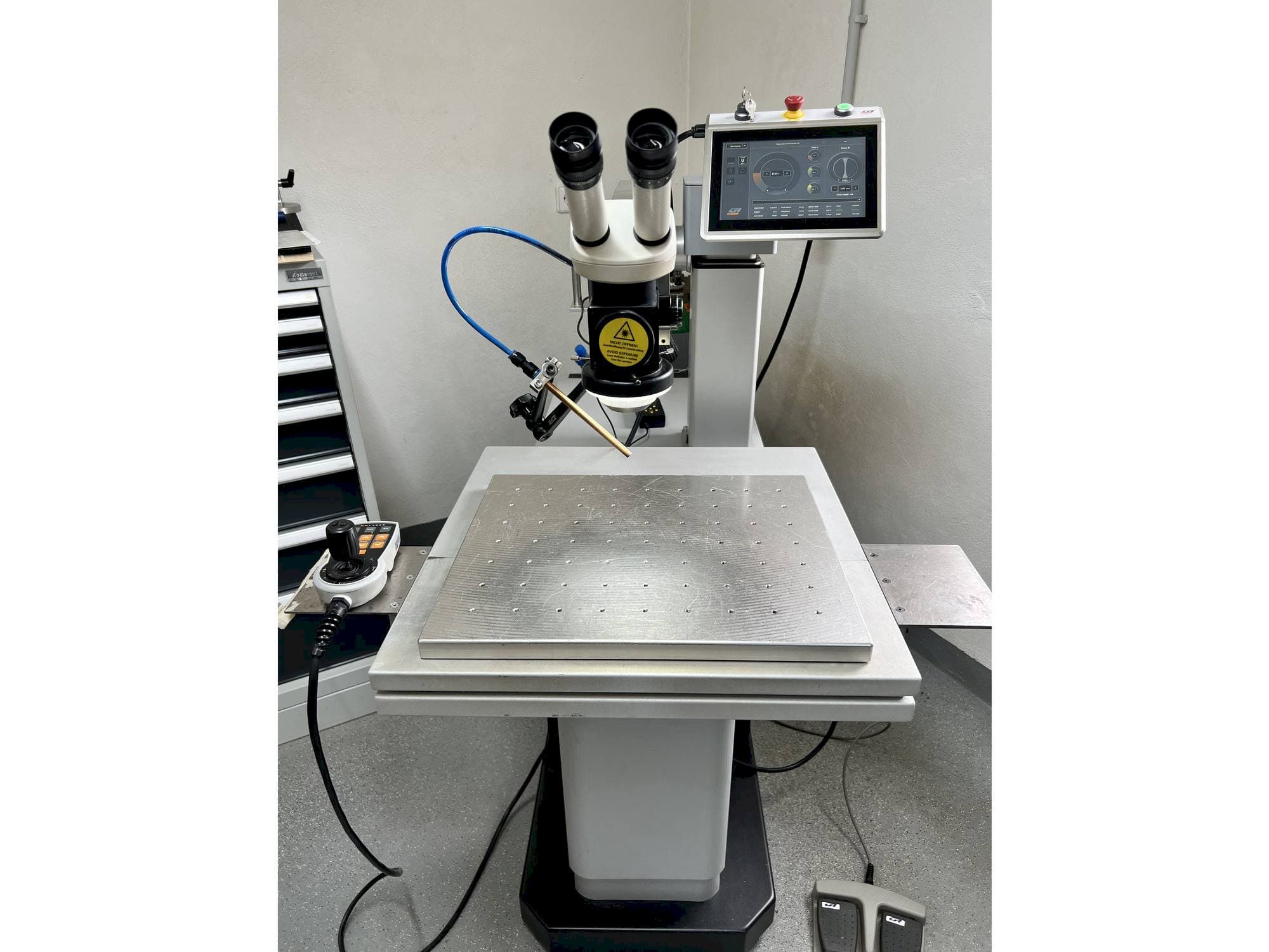 A ORLaser LRS EVO 160W  gép elölnézete