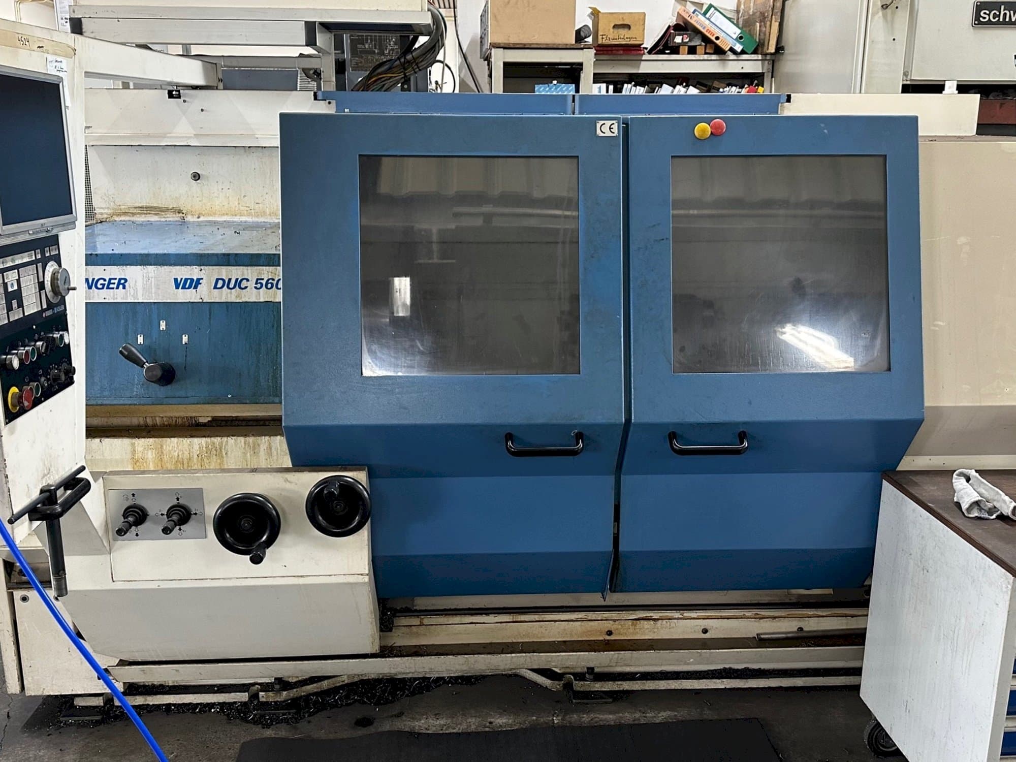 A BOEHRINGER DUC 560  gép elölnézete