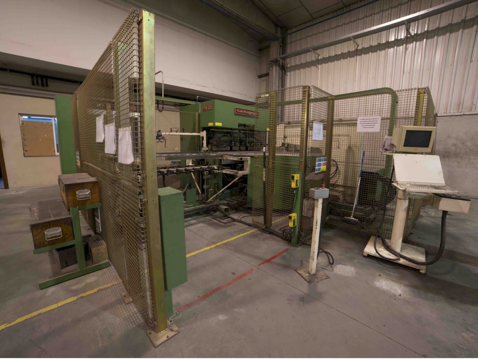 A Salvagnini TB20  gép elölnézete