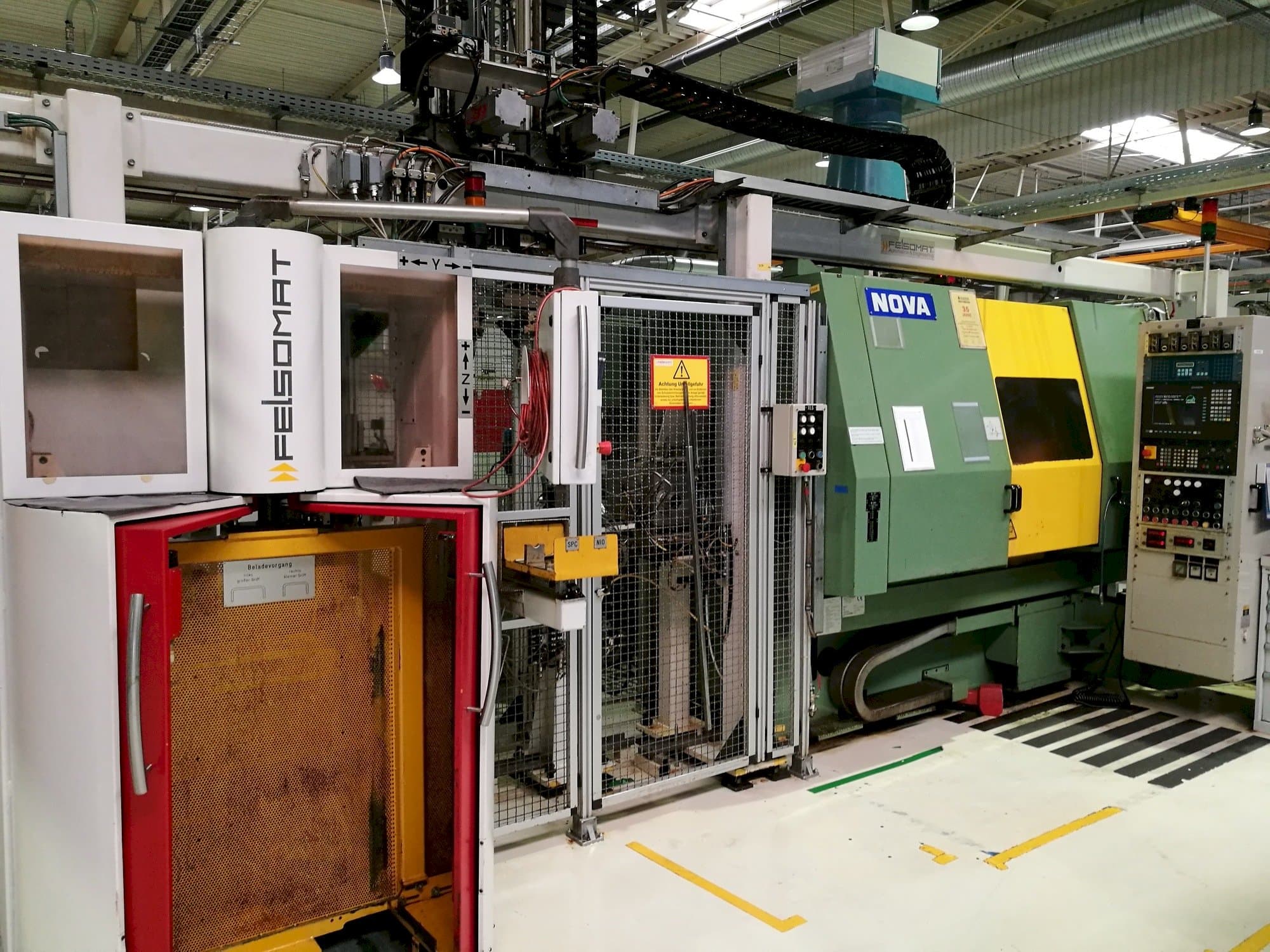 A NOVA M12-T4N  gép elölnézete