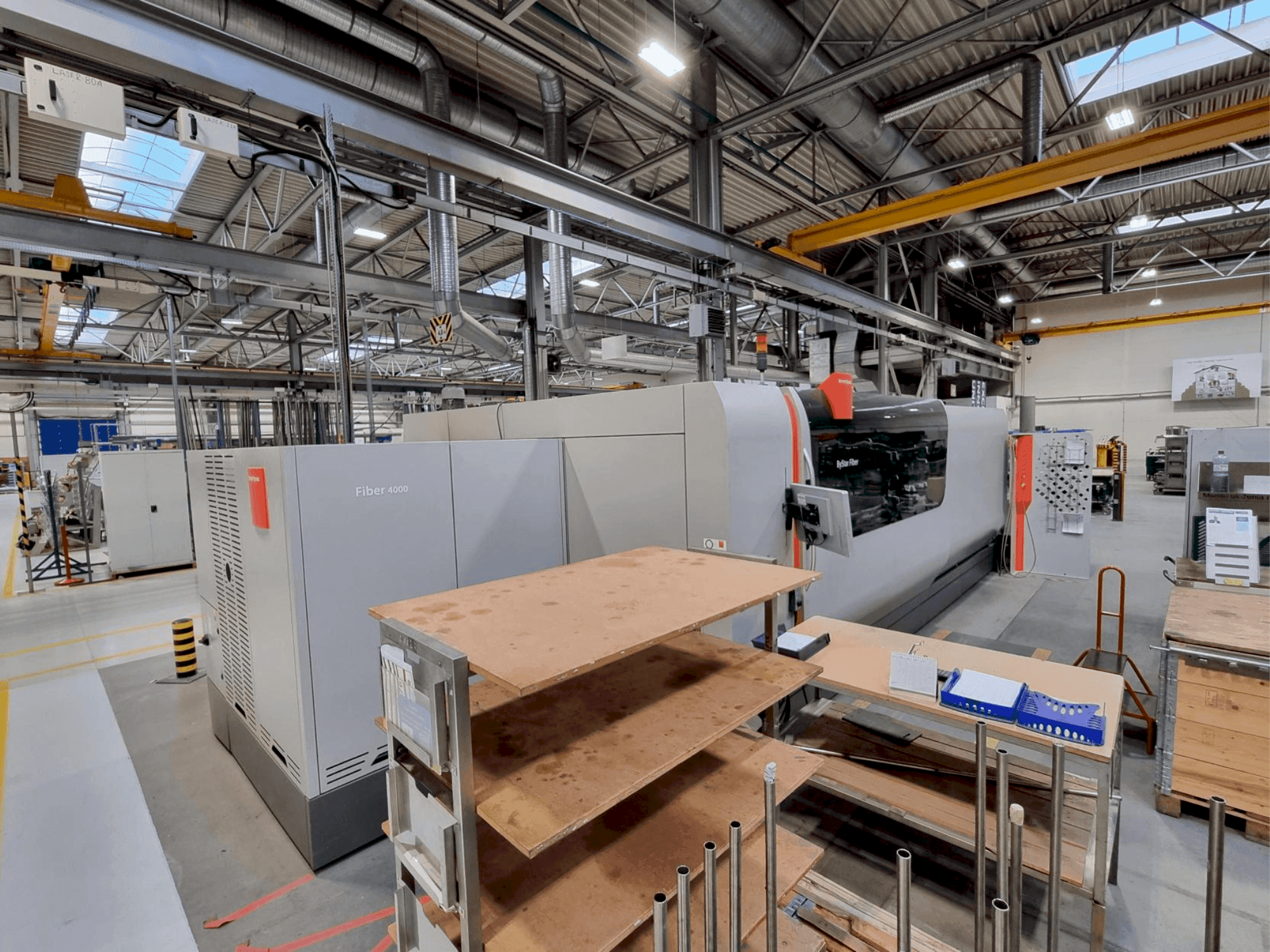 A Bystronic ByStar Fiber 4020 (2017)  gép elölnézete