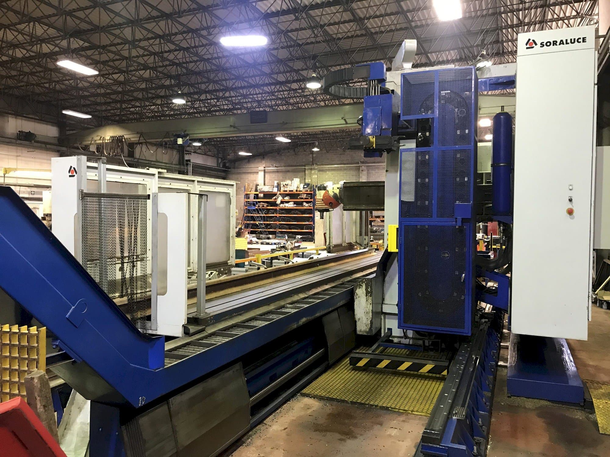 A Soraluce SLP 8000  gép elölnézete