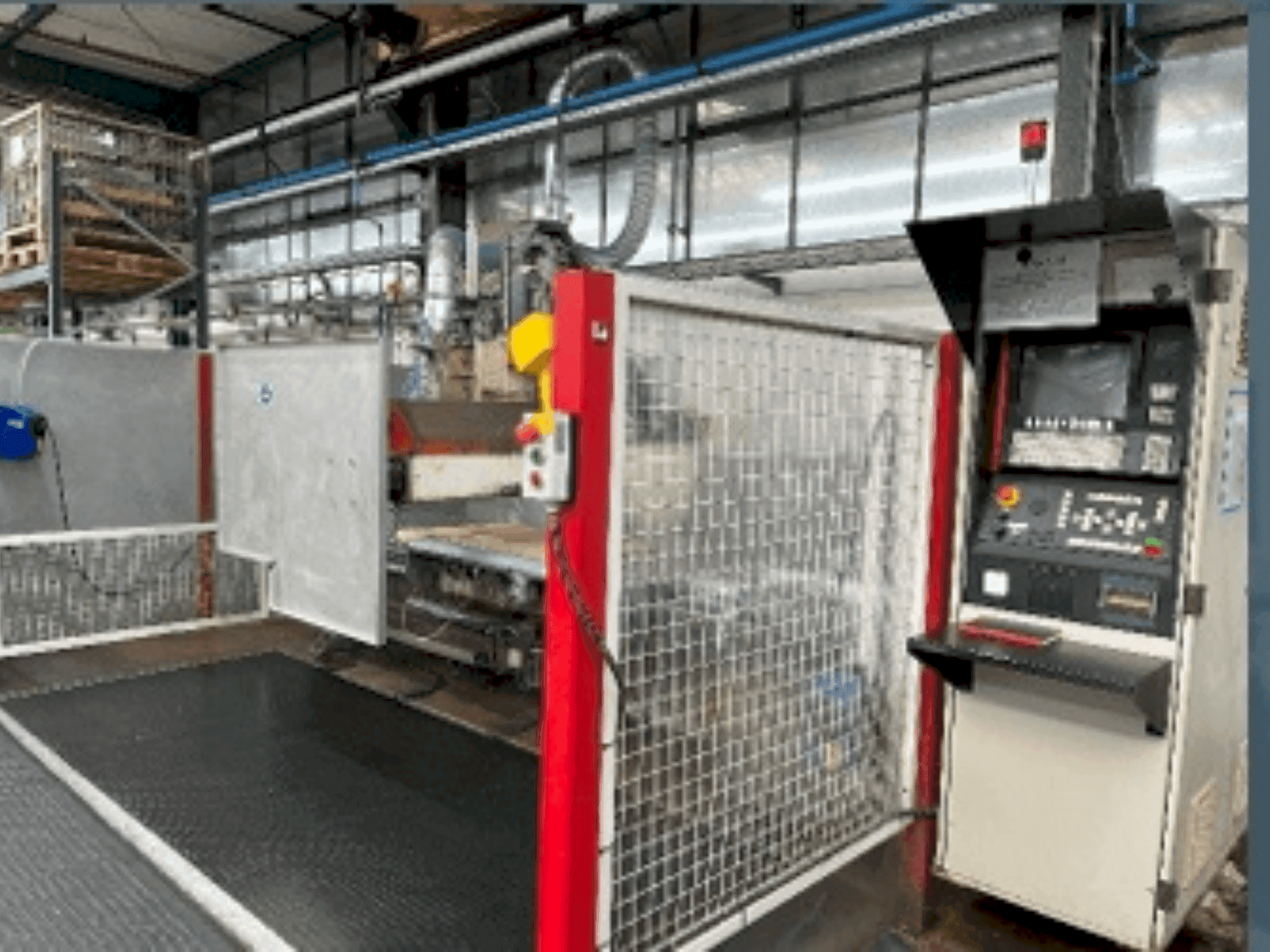 A IMA BIMA Quadroform C80/280  gép elölnézete