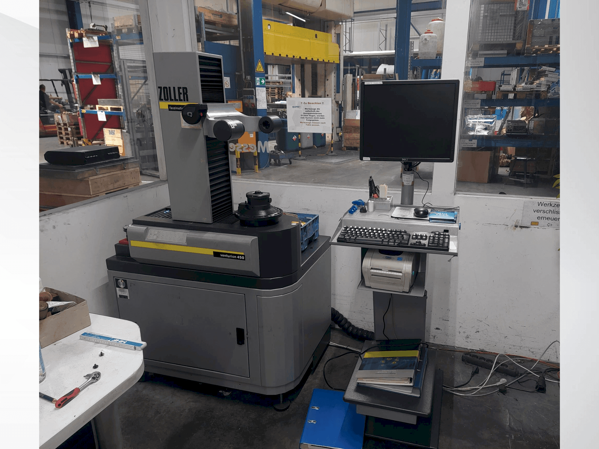 A Zoller venturion 450  gép elölnézete