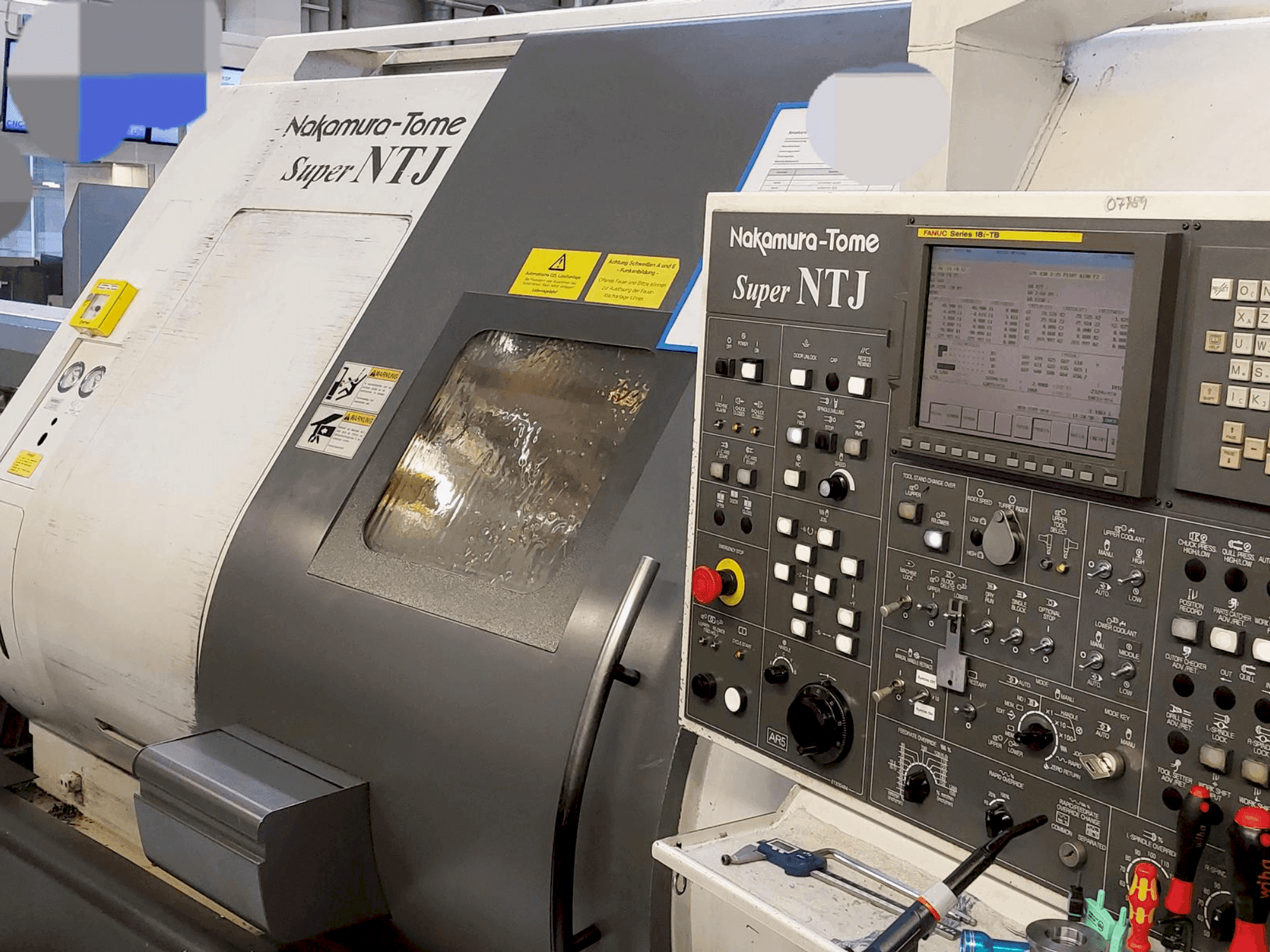 A NAKAMURA Super NTJ (2006)  gép elölnézete