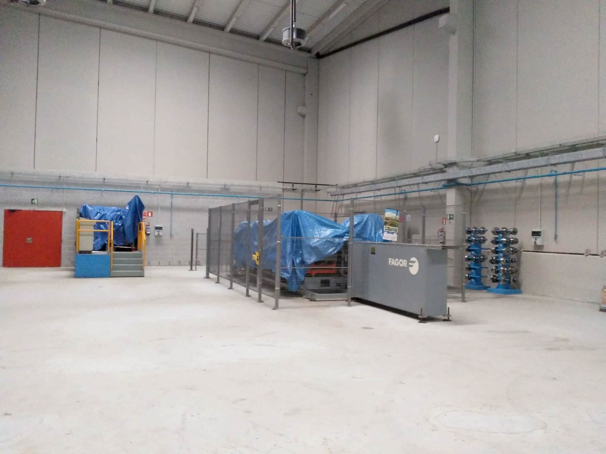 A Fagor									   gép elölnézete