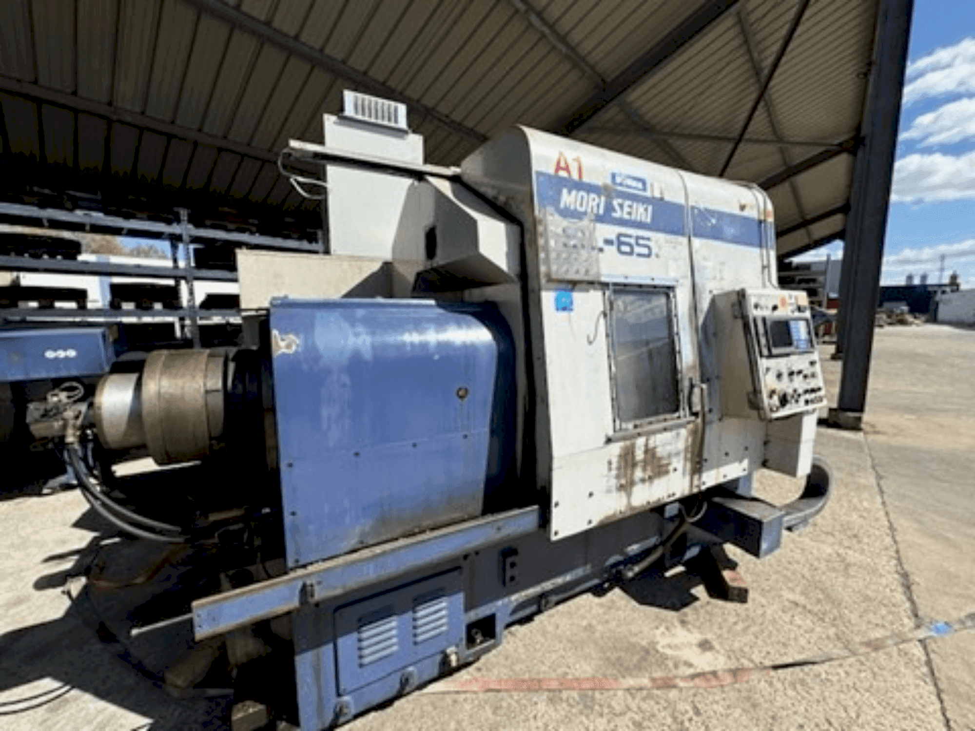 A MORI SEIKI SL-65C  gép elölnézete