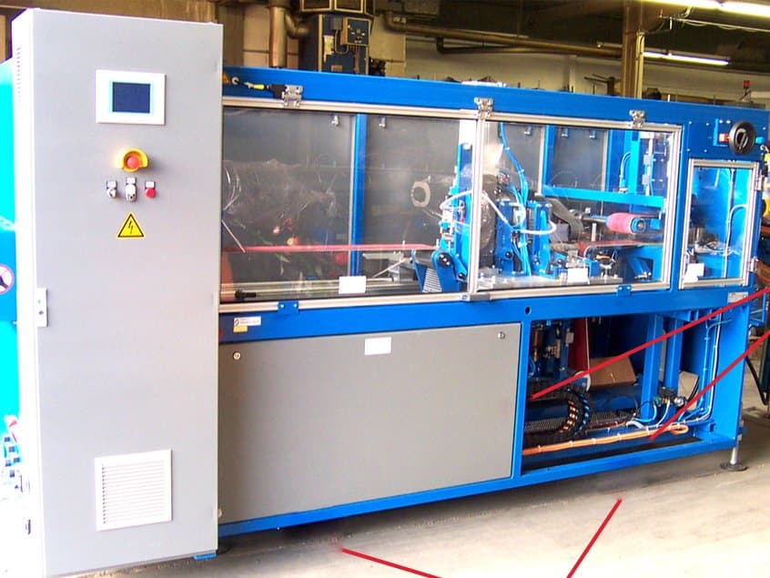 A BASTON TSQ-P-503-S-100  gép bal oldali nézete