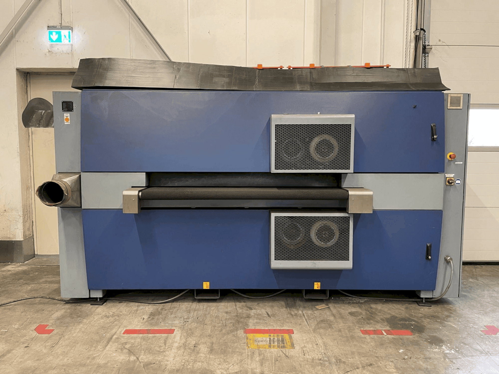 A LISSMAC SBM-M 1500 B2  gép elölnézete