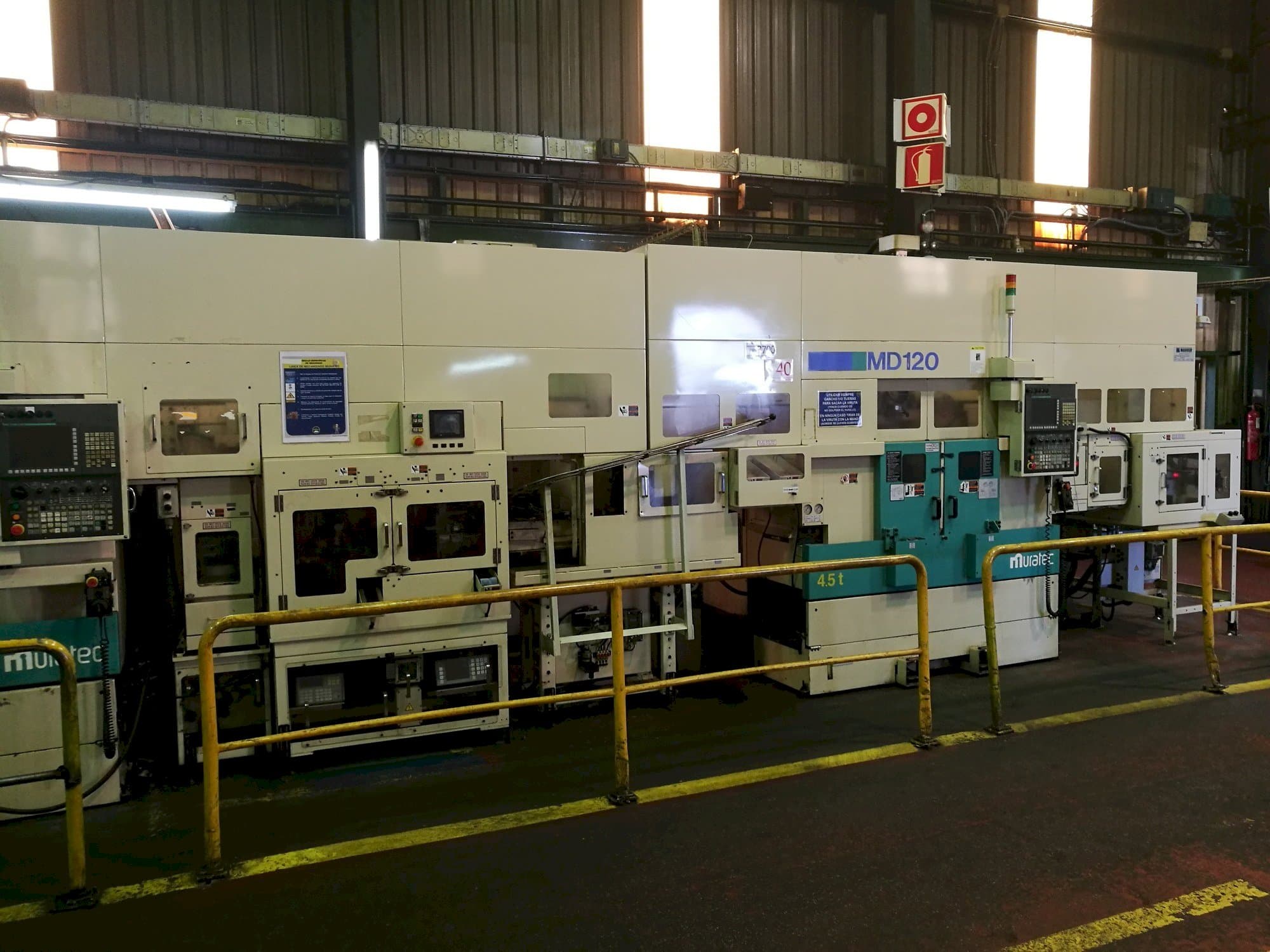 A Muratec MD120  gép elölnézete