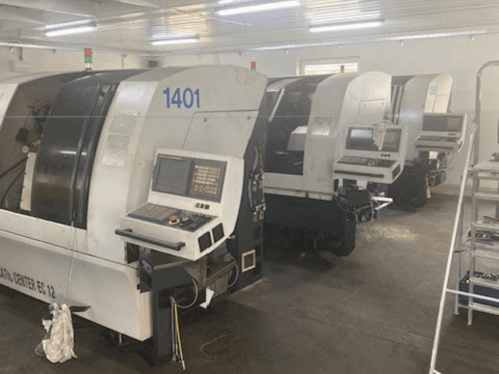 A ESCO Escomatic EC12  gép elölnézete