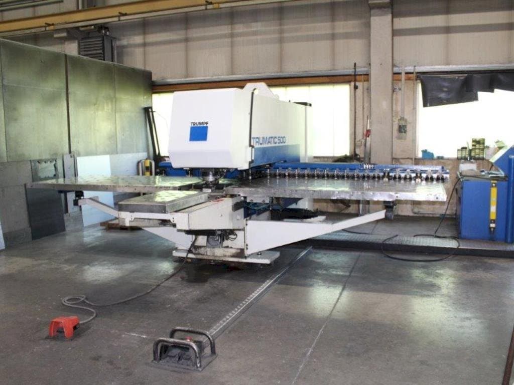 A Trumpf Trumatic 500  gép elölnézete