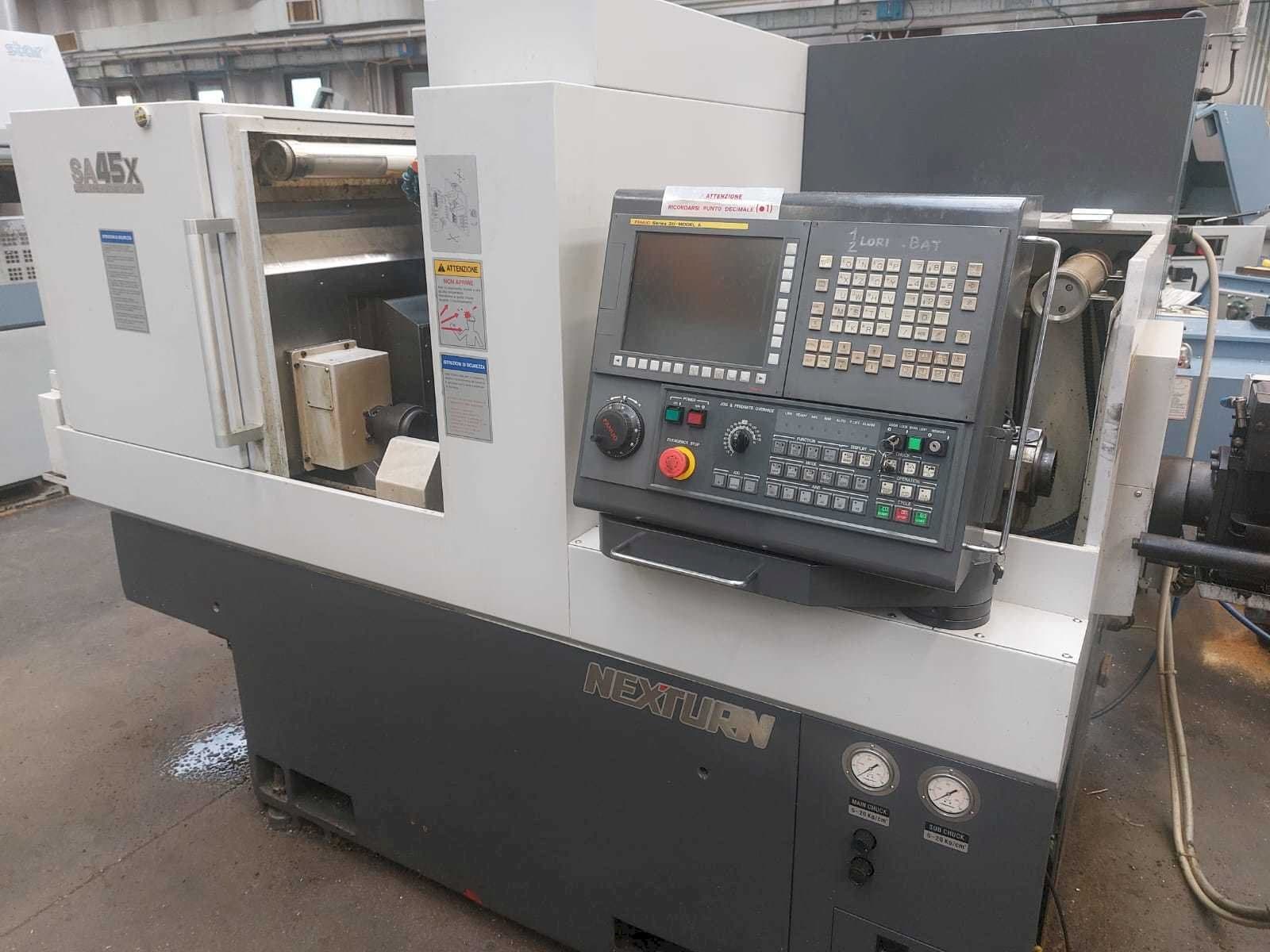 A Nexturn SA 45X  gép elölnézete